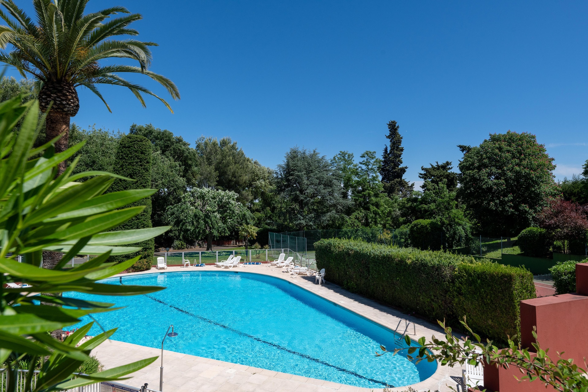 Duplex haut standing vue mer et forêt-Swimming pool