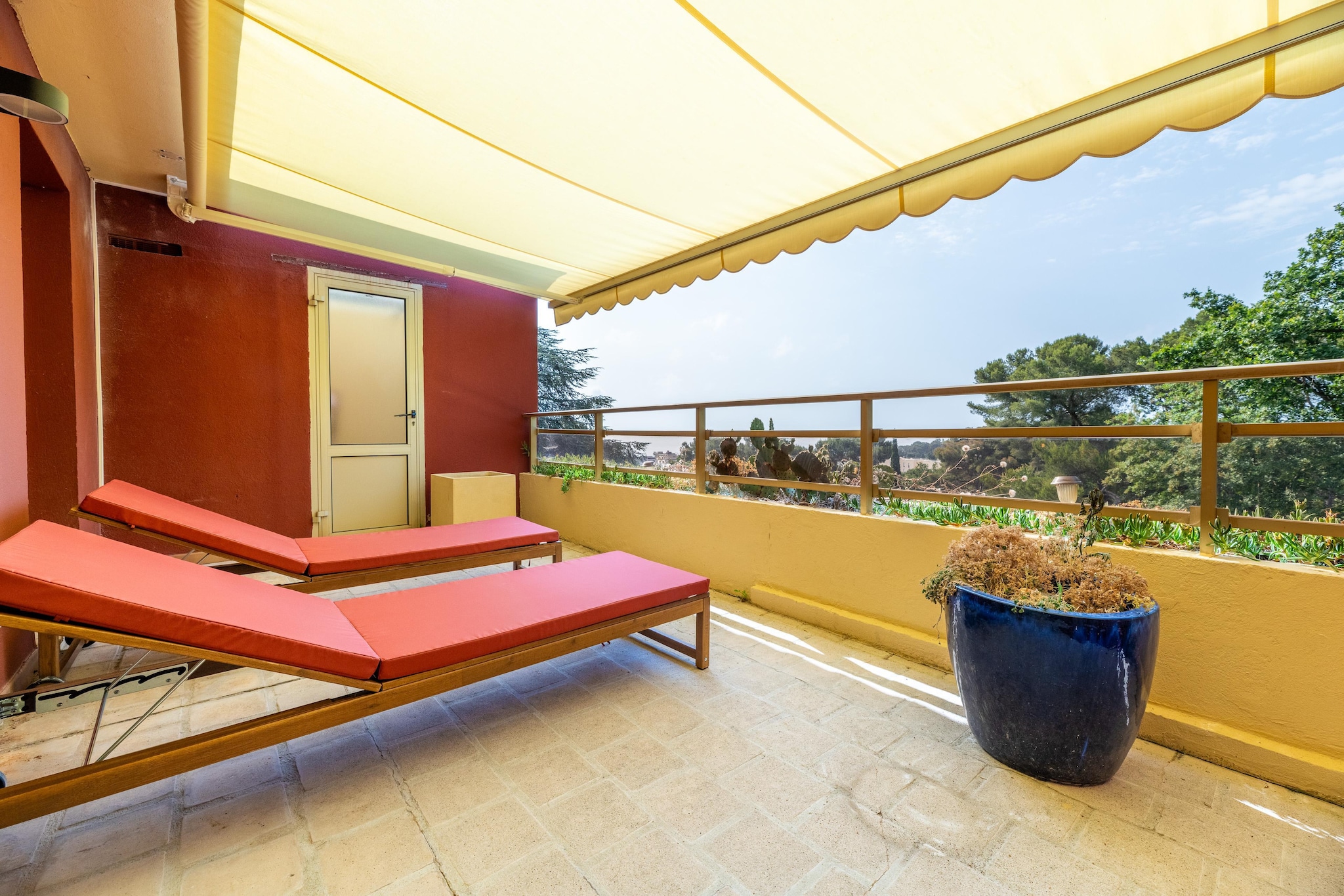 Duplex haut standing vue mer et forêt-Terrace balcony