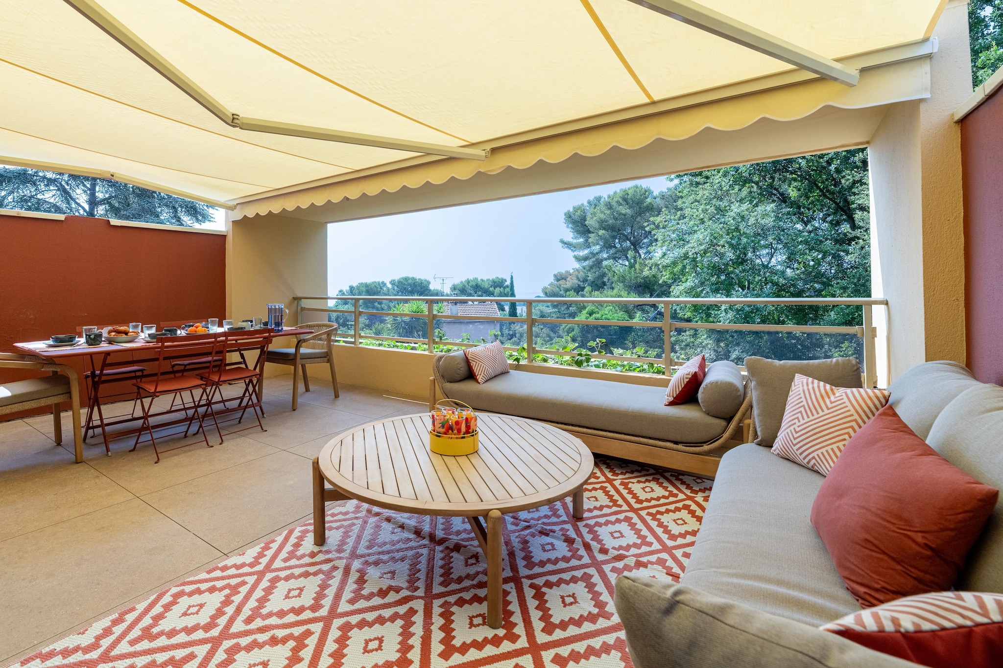 Duplex haut standing vue mer et forêt-Terrace balcony