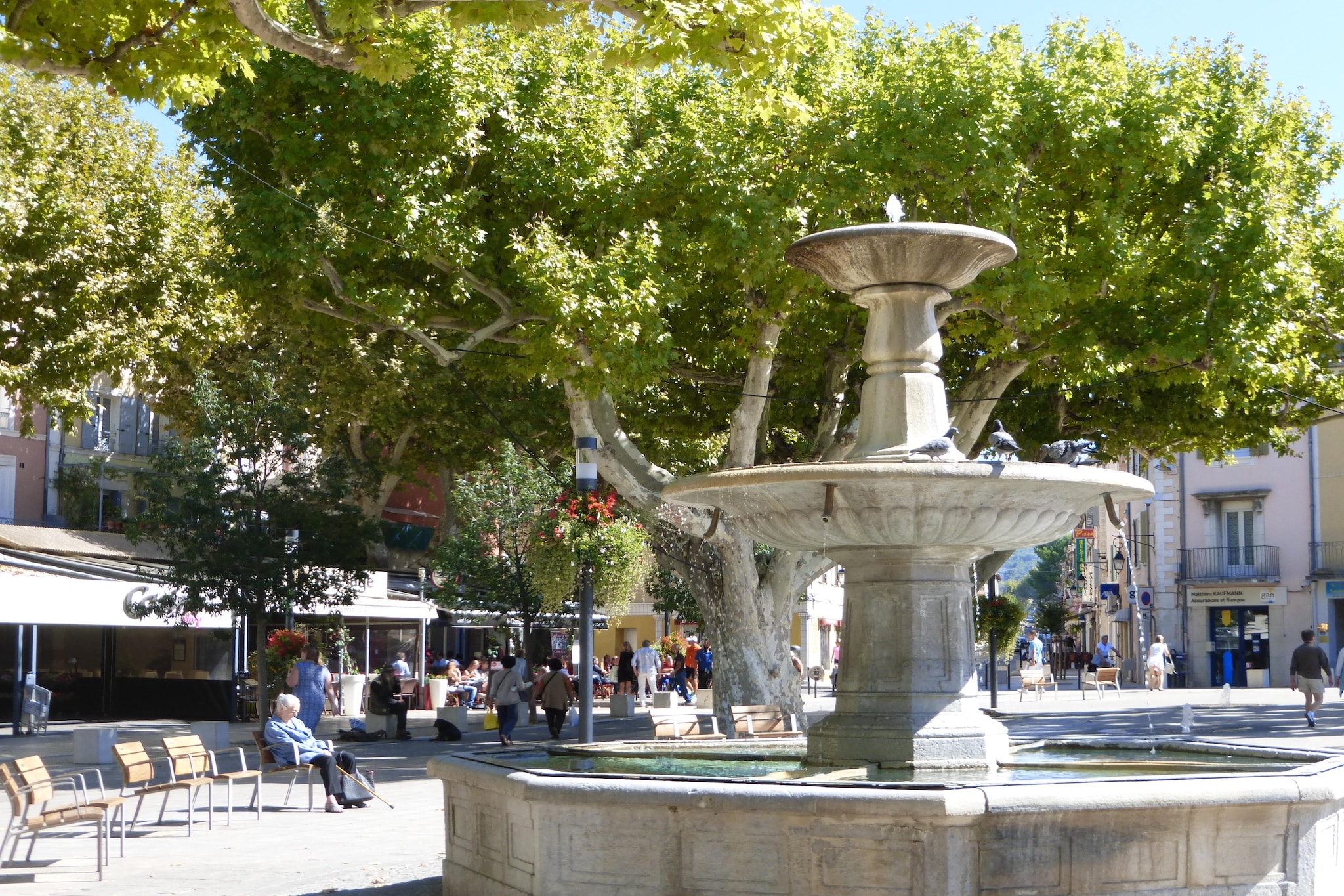 Doppelhaushälfte in Bédoin-Gebieden zomer 20km
