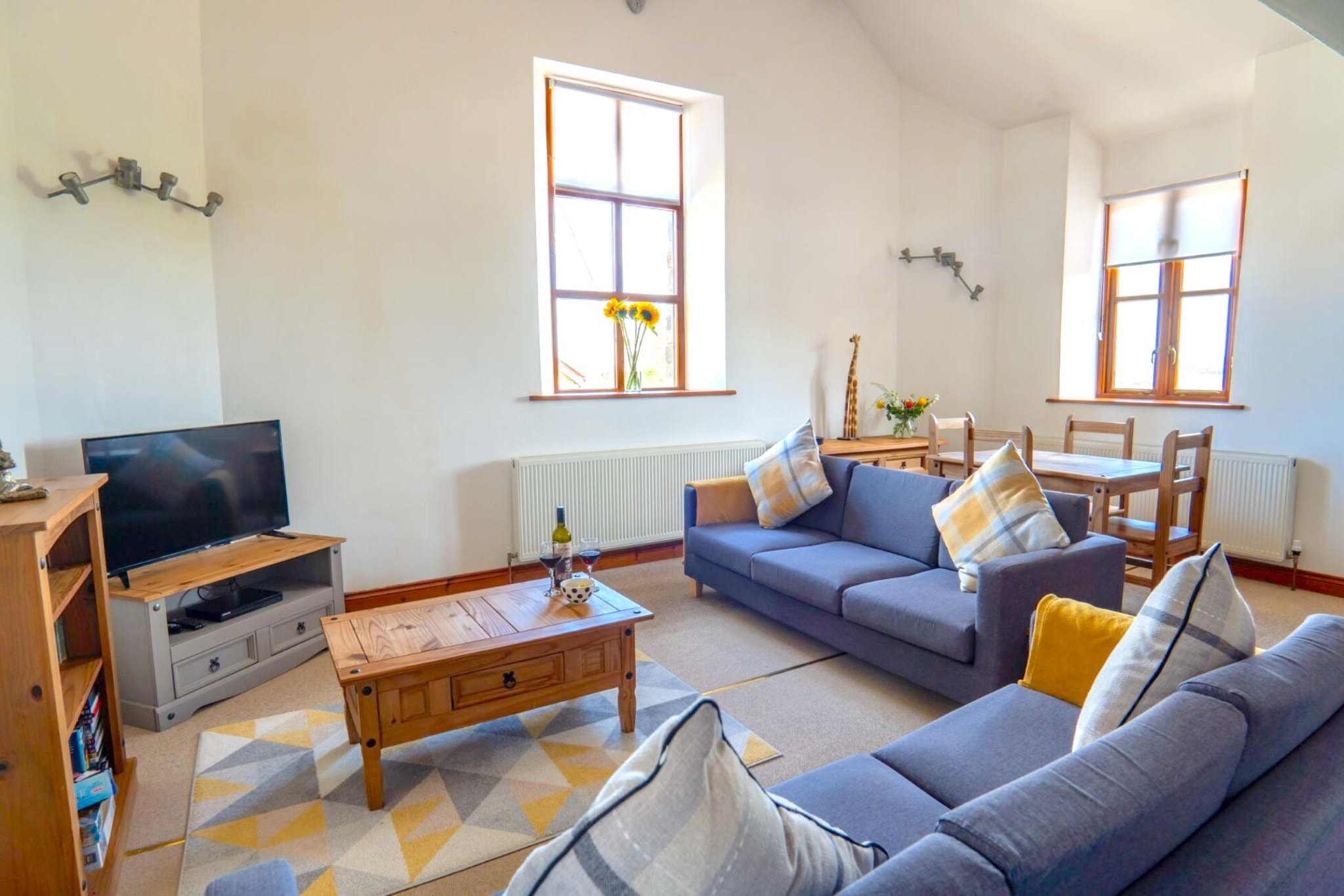 Fields Barn - Living room