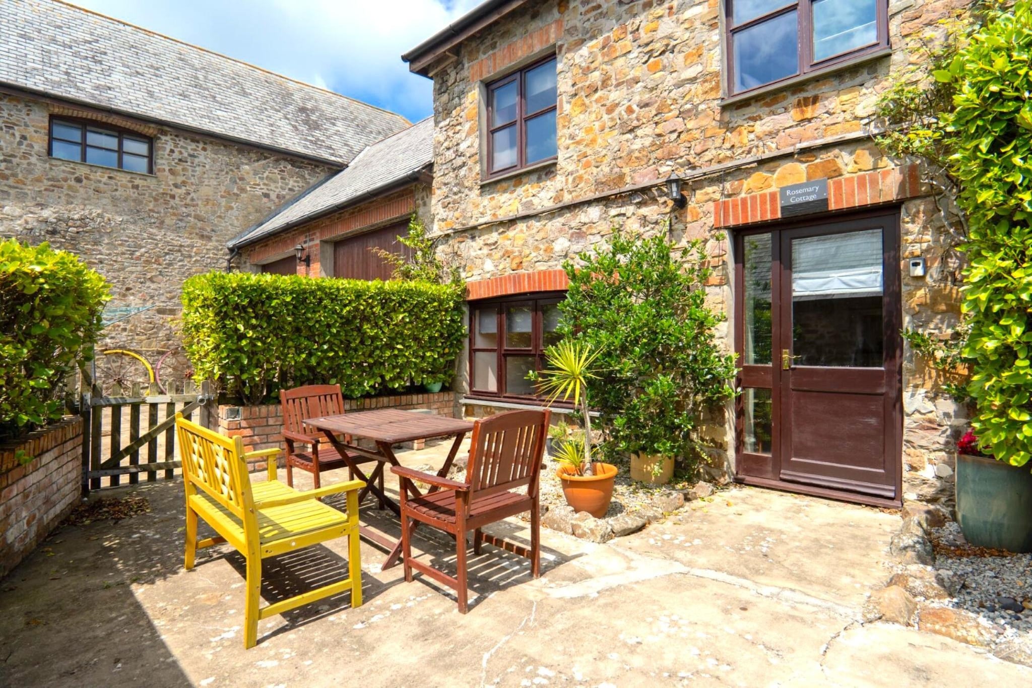 Rosemary Cottage - Terrace balcony