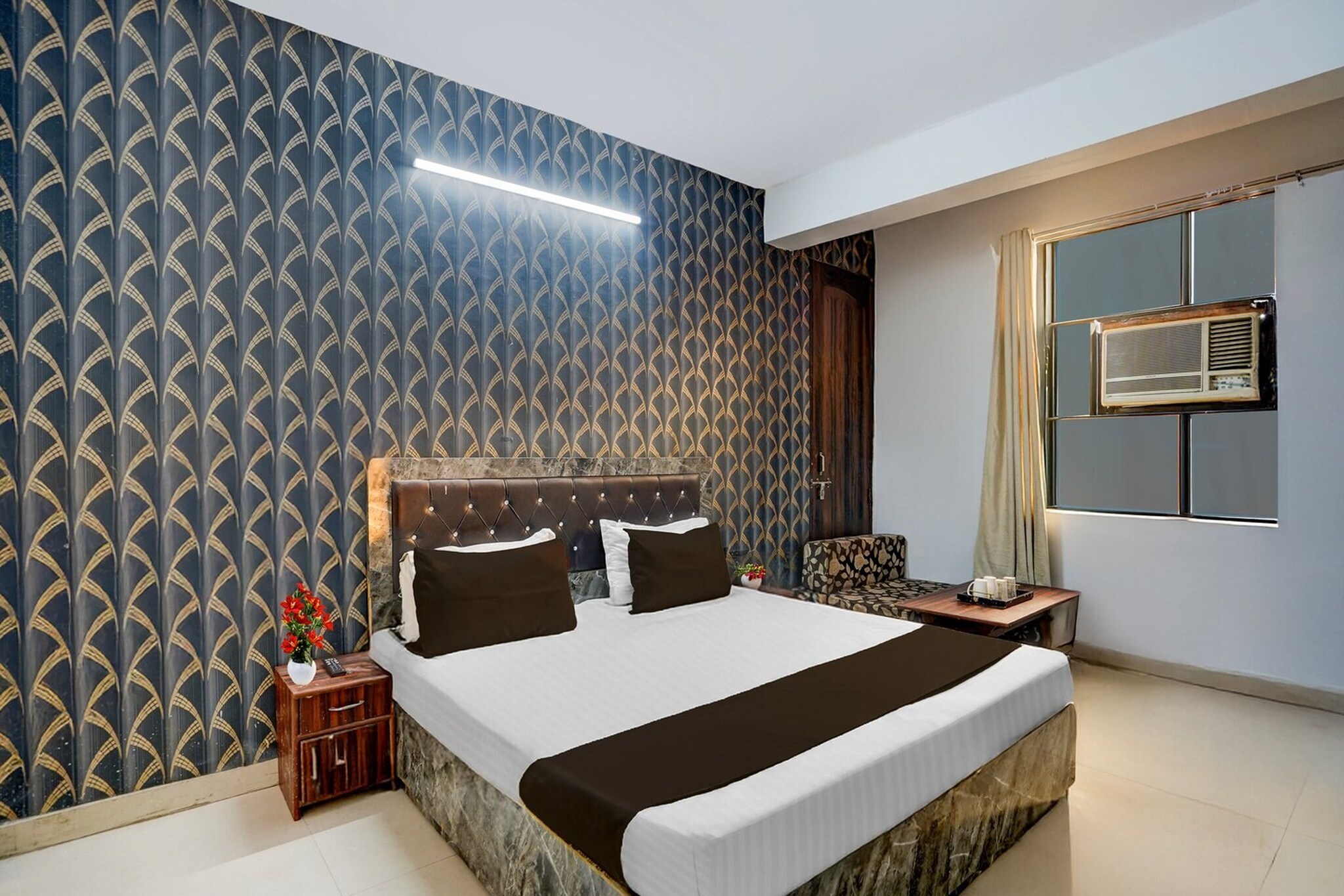 Well situated in the Gomti Nagar district of Gomti Nagar, Townhouse Gomti Nagar Station Formerly Budget In is set 10 km from Lucknow University, less than 1 km from Indira Gandhi Pratishthan and 4.5 km from Ambedkar Park. Featuring a restaurant, the 4-sta
Unmarried couples are warmly welcome at this property.
Guests with local ID proof are warmly welcome.
Foreign guests are welcome and allowed to stay at this property without any restrictions
Early Check-In Policy: A full day’s room rate will be charged for check-ins before 6:00 AM. Complimentary early check-in is available between 6:00 AM and 10:00 AM, subject to room availability.
Check-in is only available to guests aged 18 and above. Please provide a government-issued ID to confirm your age.