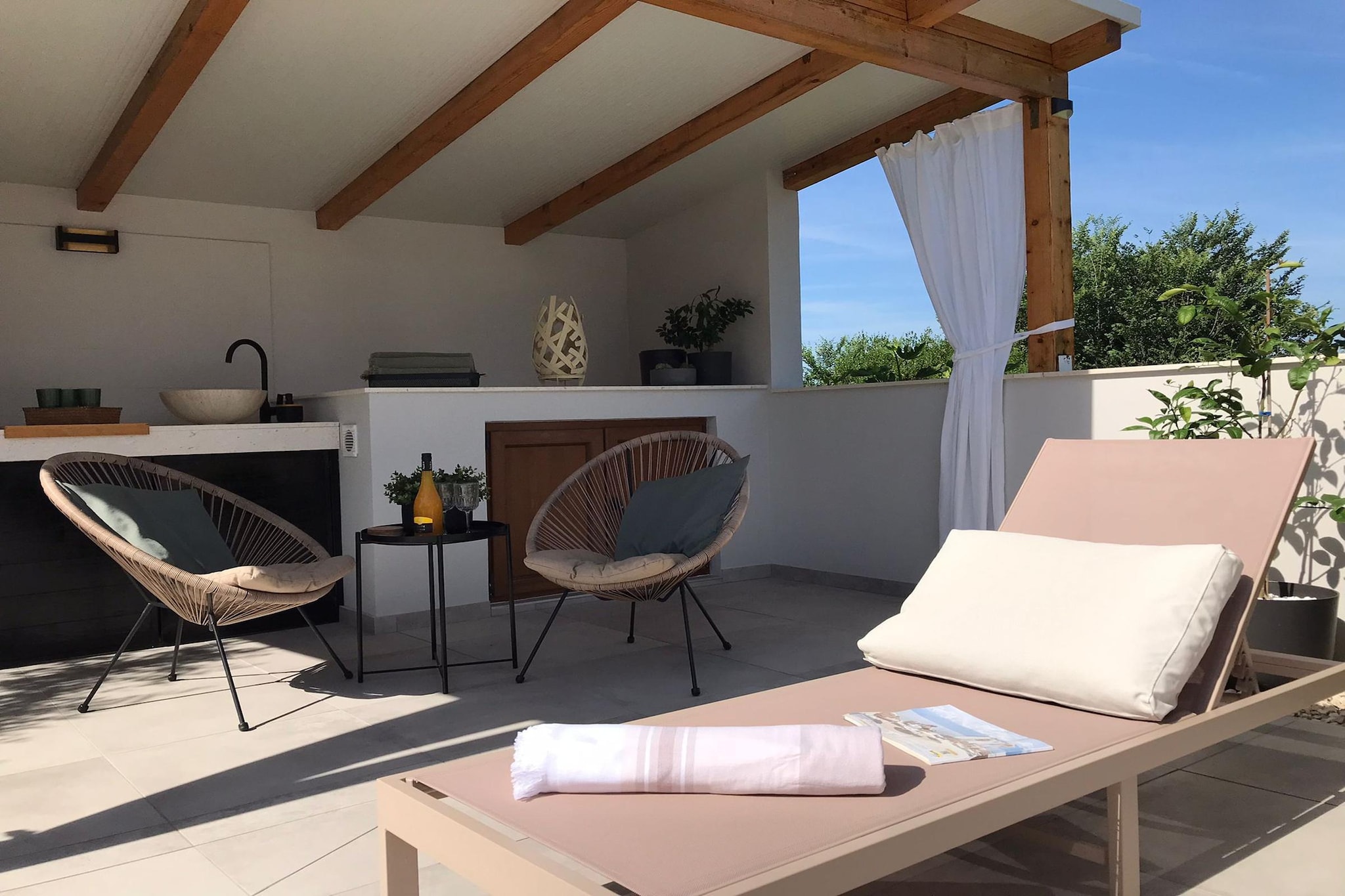 Zanna - Terrasse/Balkon