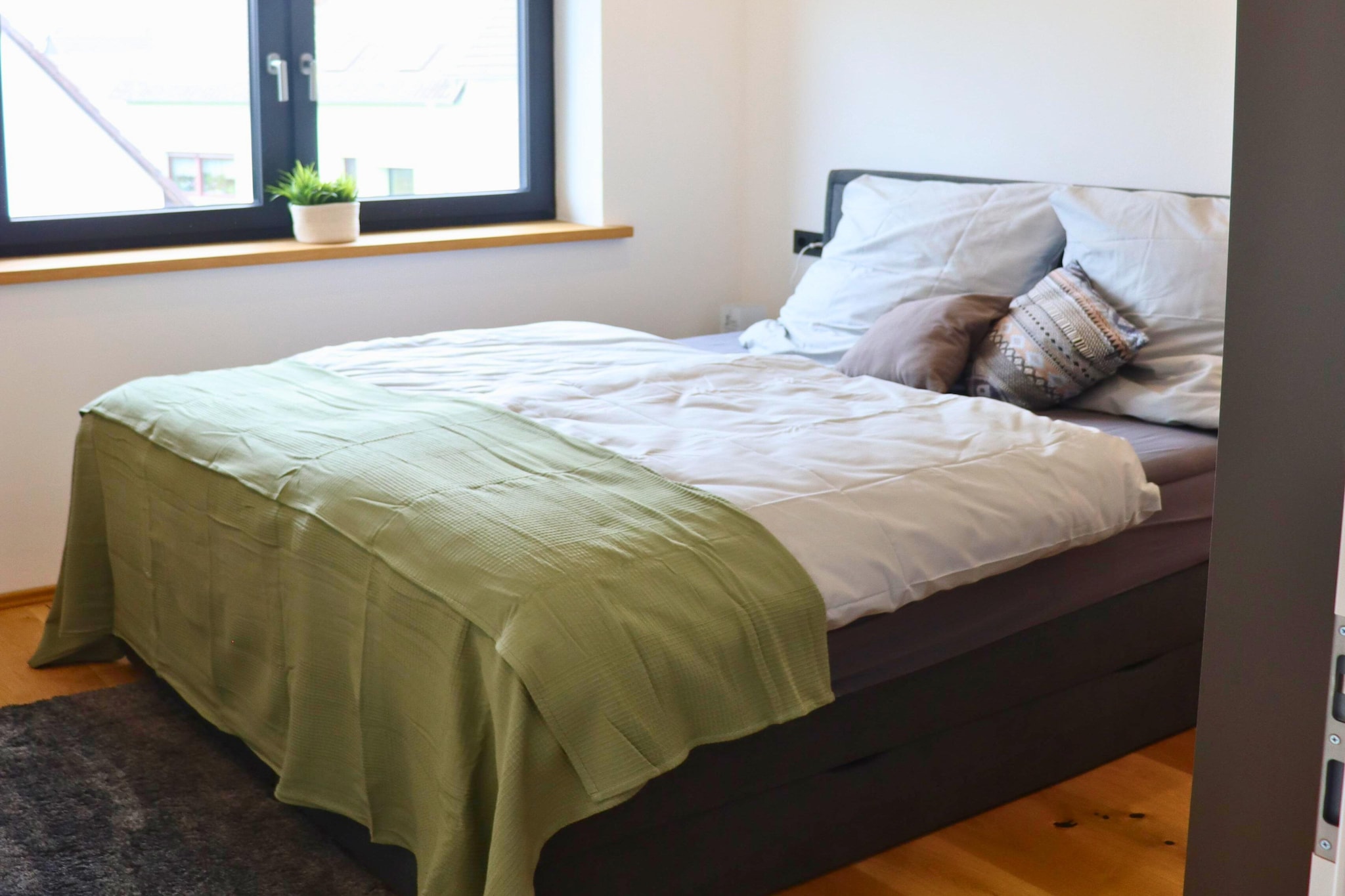 Eifel-Finca mit Whirlpool und Gartenlounge-Slaapkamer