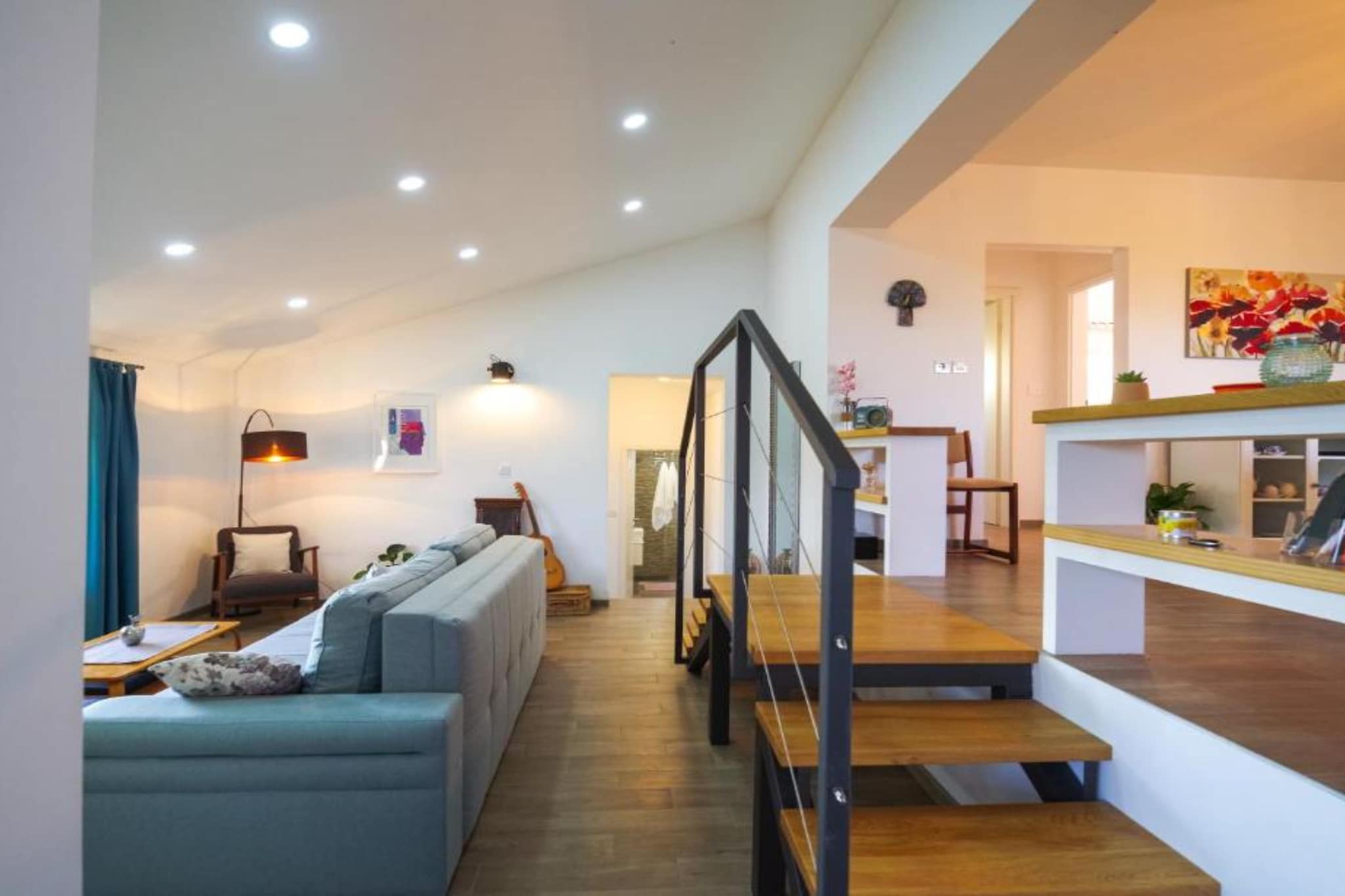 Istra Green Soul Apartment - Two Bedroom Apartment  with Terrace-Woonkamer