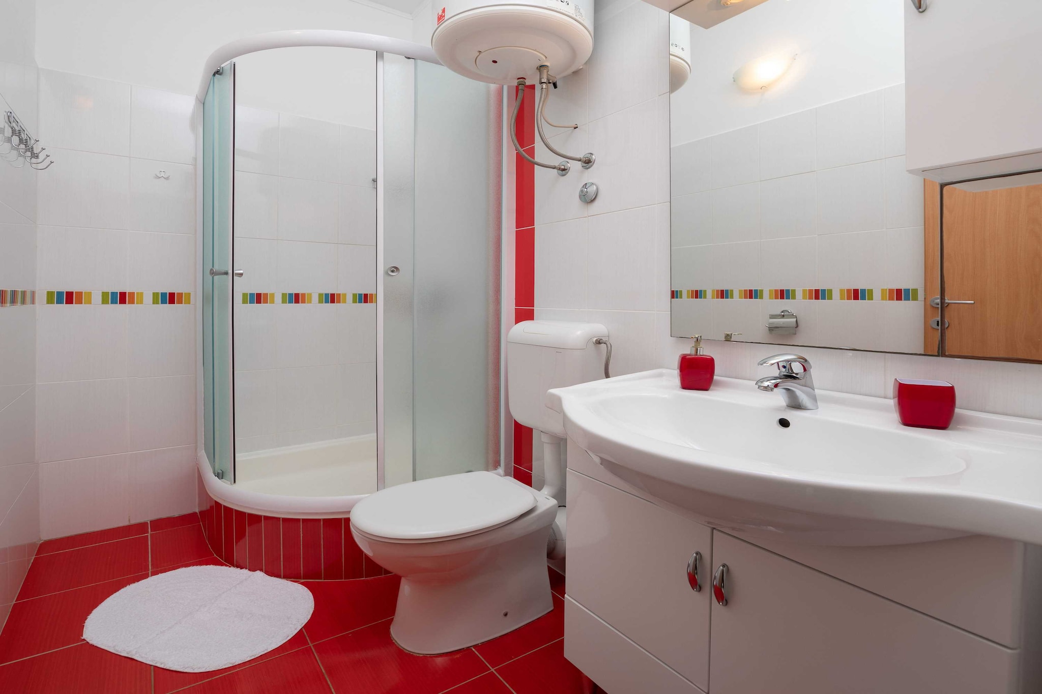 Apartment Bella Vista - Three Bedroom Apartment with Terrace  and Sea View(A6)-Salle de bain