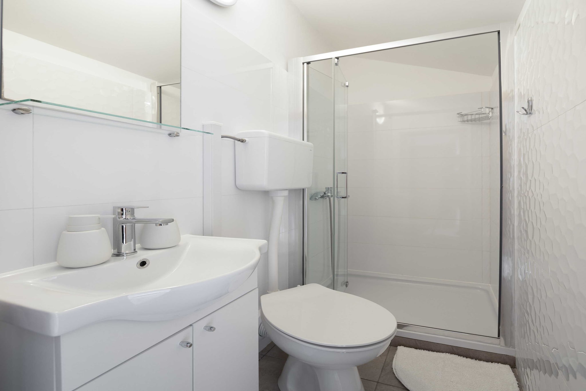 Apartment Bella Vista - Three Bedroom Apartment with Terrace  and Sea View(A6)-Salle de bain