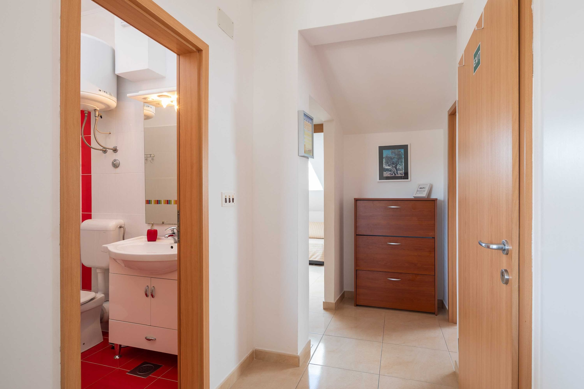 Apartment Bella Vista - Three Bedroom Apartment with Terrace  and Sea View(A6)-Salle de bain