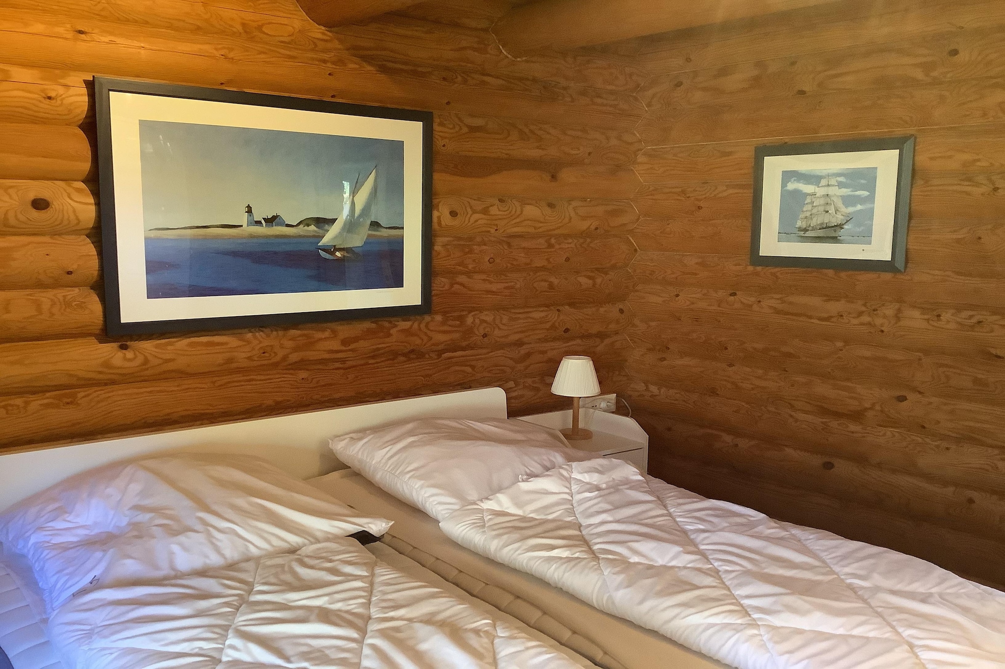 Blockhaus-Schlafzimmer