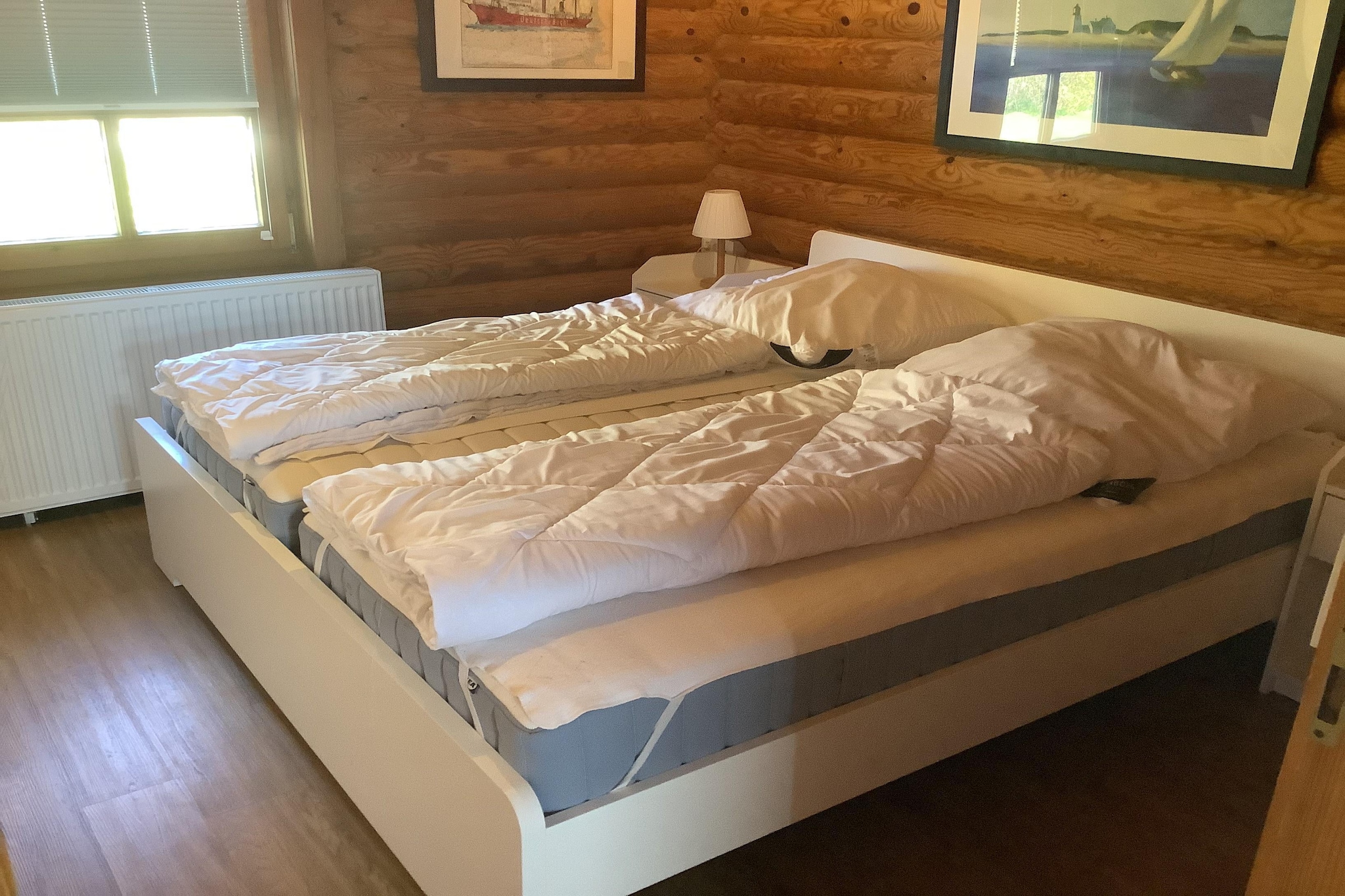 Blockhaus-Schlafzimmer