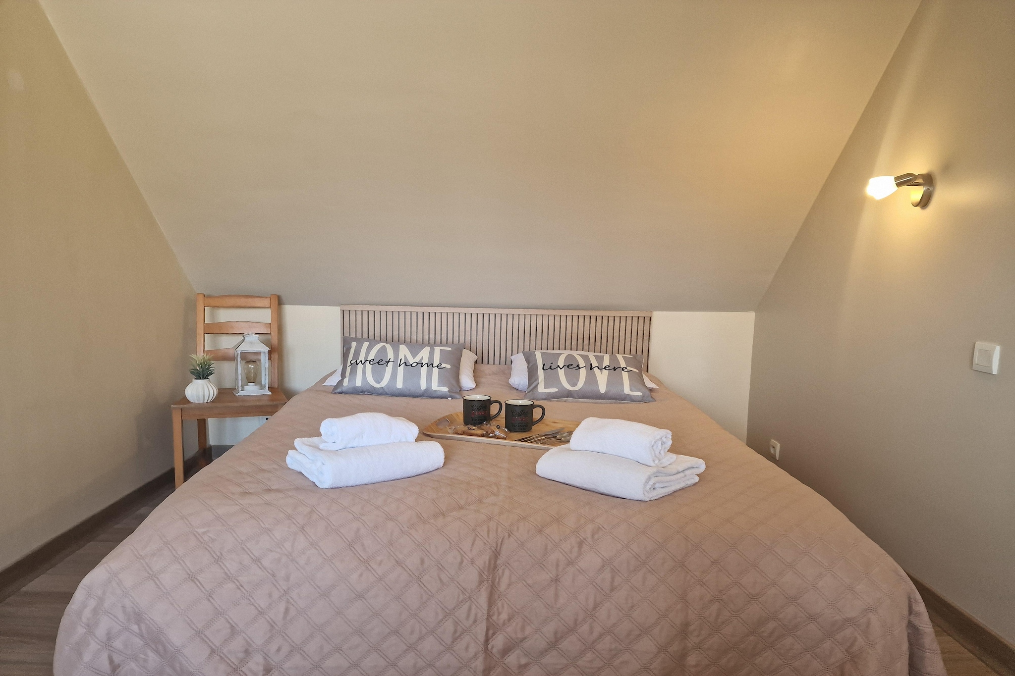 Holiday home in Plougasnou Baie de Morlaix-Schlafzimmer