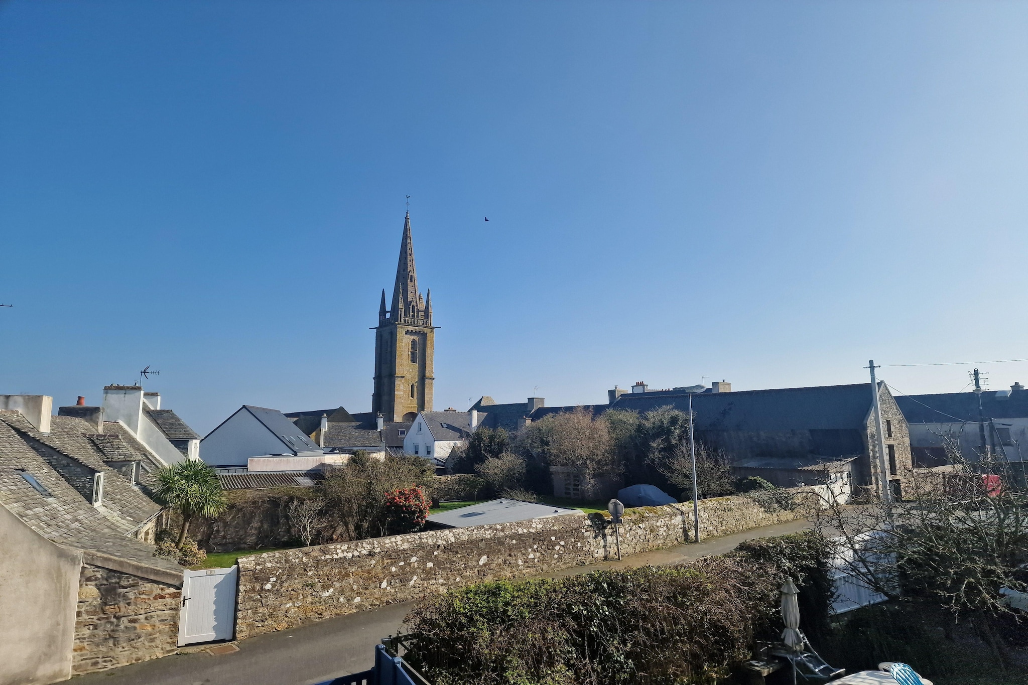 Holiday home in Plougasnou Baie de Morlaix-Aussicht Sommer