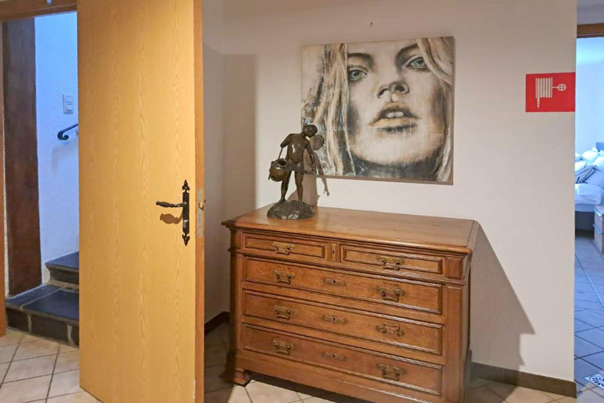 Au Coeur d'Alle - Double Room with Large Double Bed-Palier