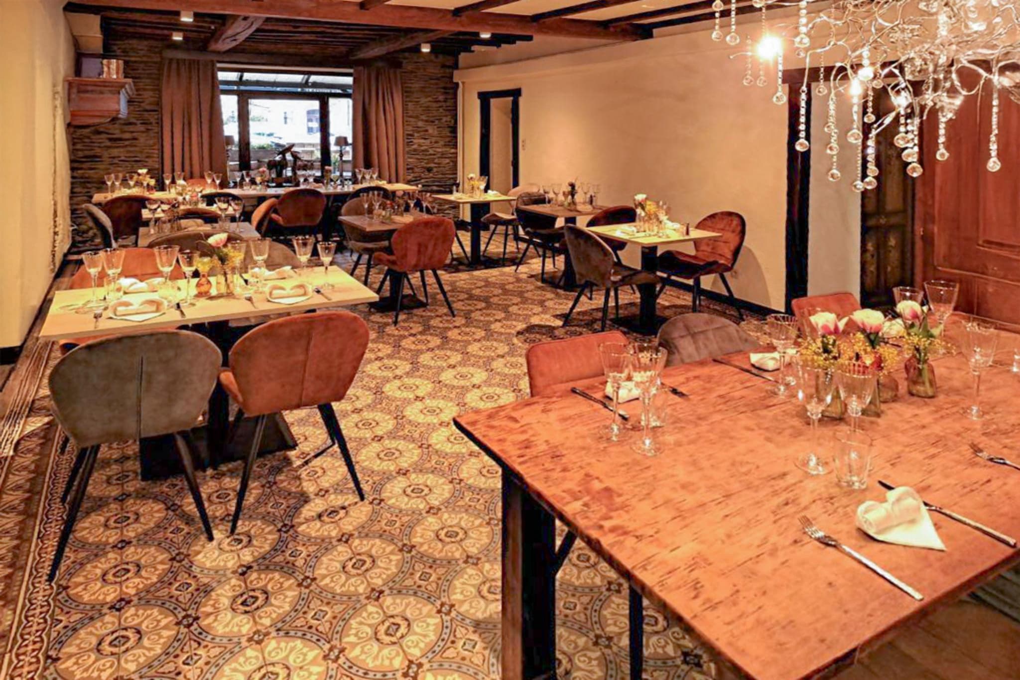 Au Coeur d'Alle - Triple Room with Bathroom-Ausstattung