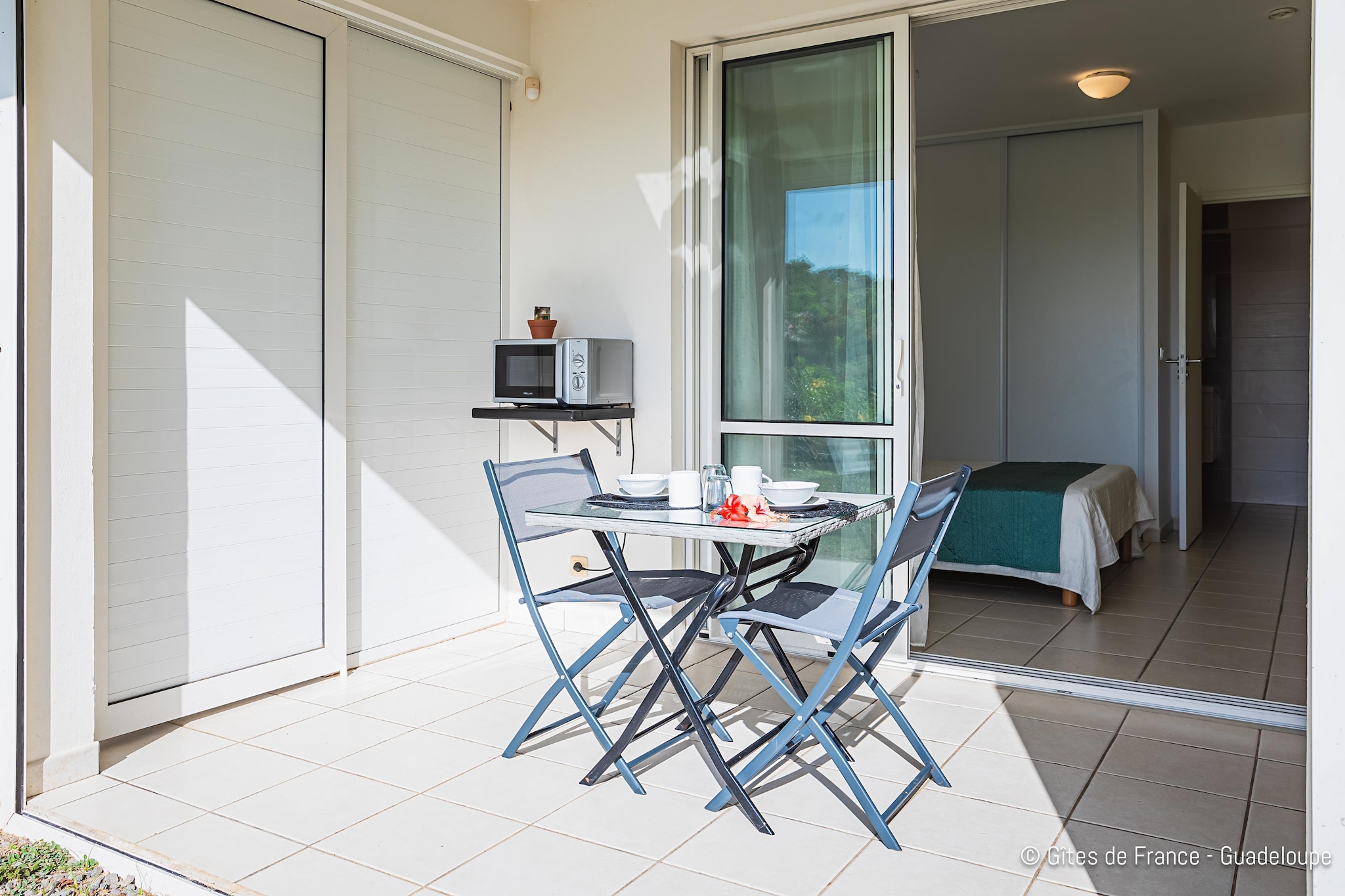 Paradise Bay Cozy studio by the sea-Terrasse / balcon