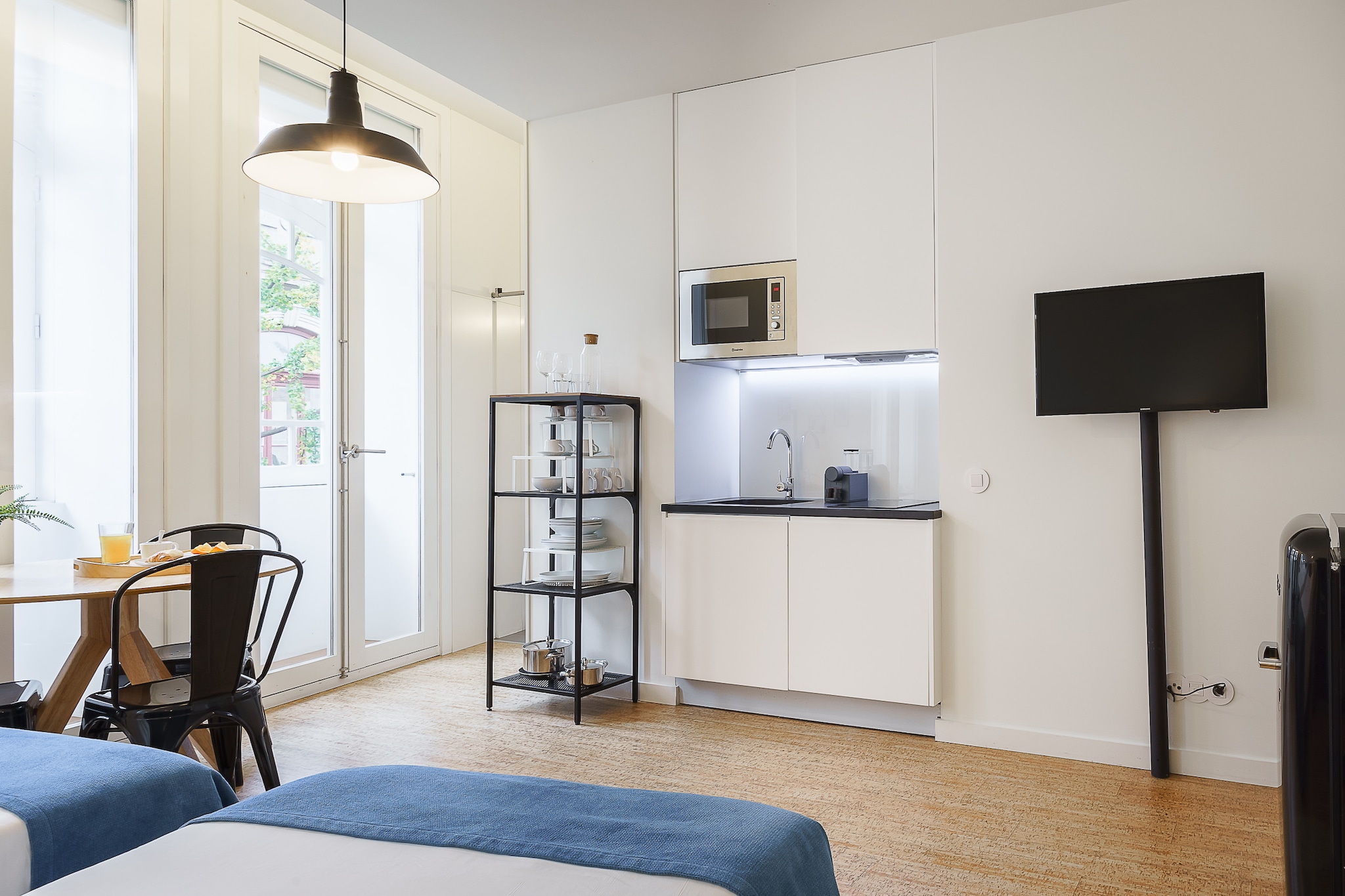 Cotton Cozy Nightlife Studio 101-Woonkamer