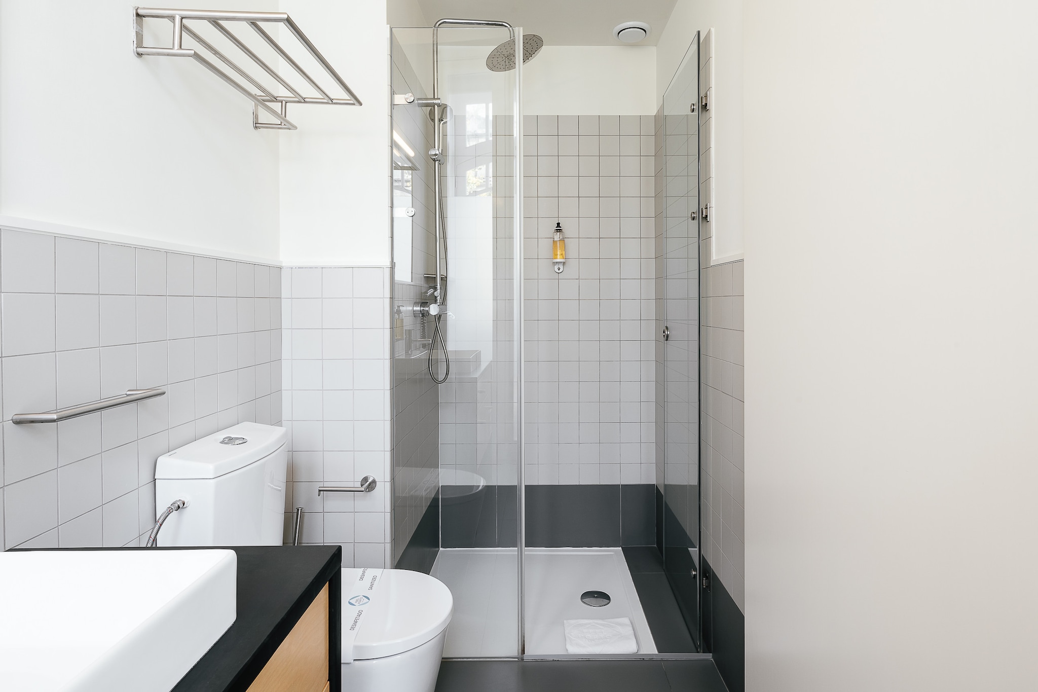 Cotton Cozy Nightlife Studio 101-Badkamer