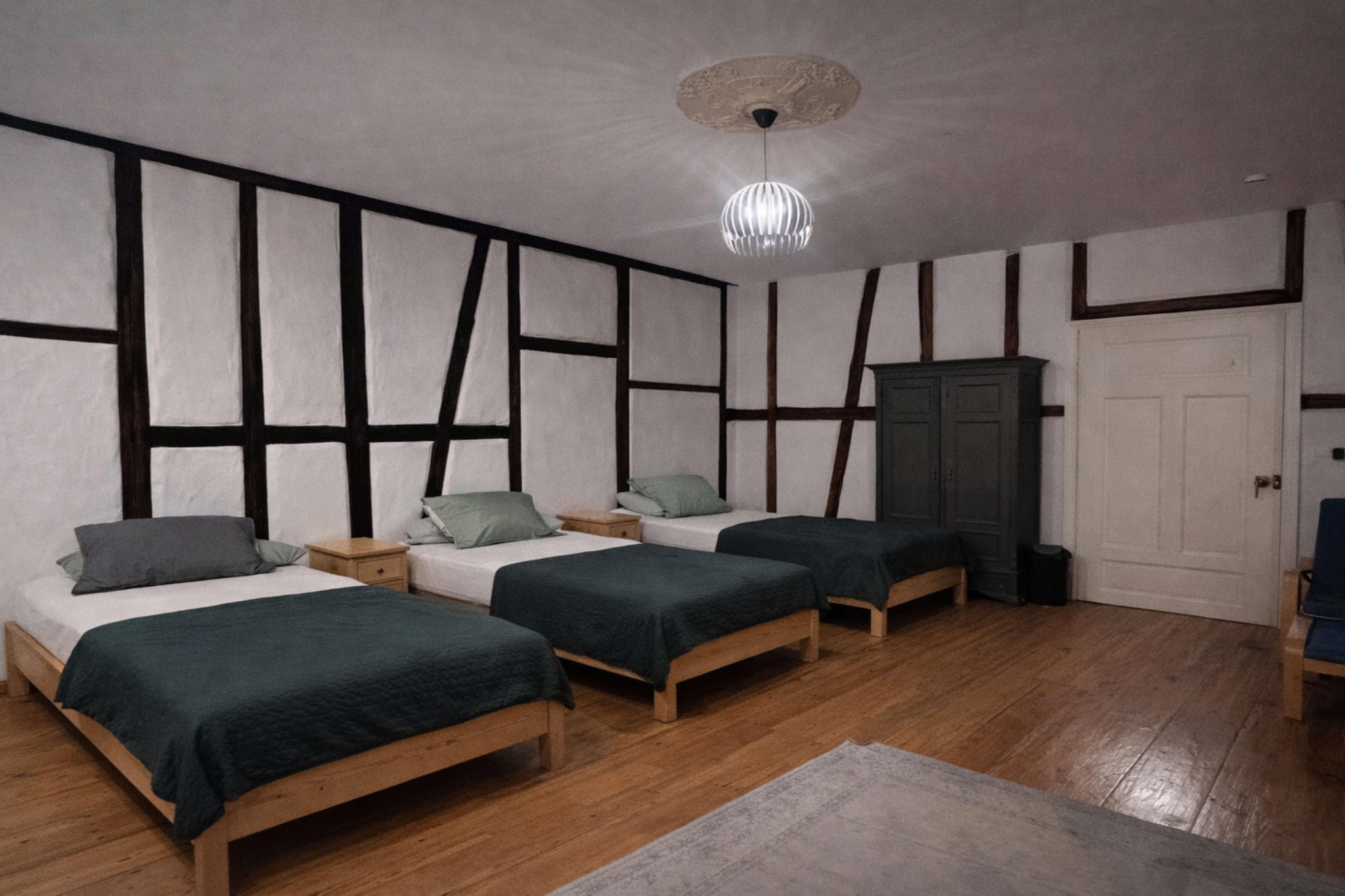 Apartment für Monteure oder Reisende-Slaapkamer