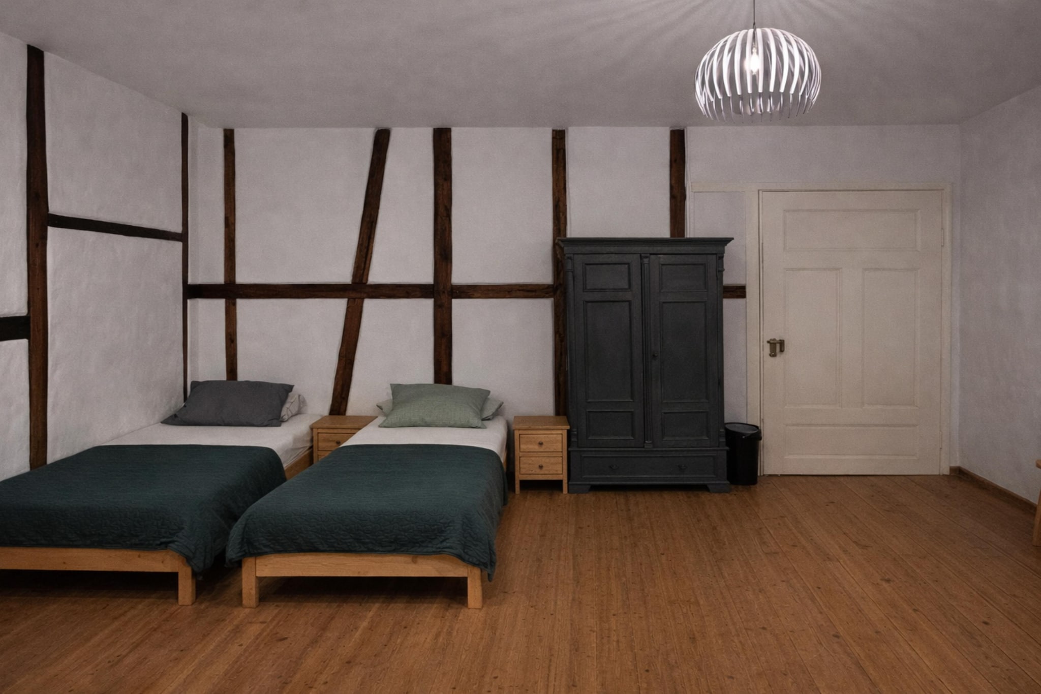 Apartment für Monteure oder Reisende-Slaapkamer