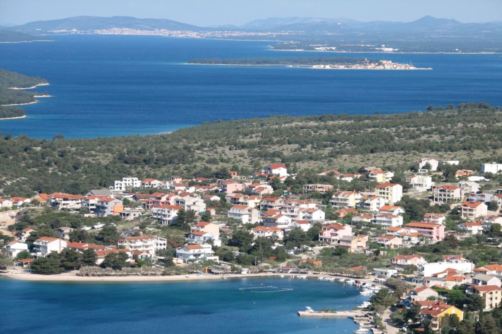 Apartments Villa Salvia Adriatica Grebaštica - Two Bedroom Apartment With Terrace And Sea View (Adriatica)-Buitenlucht