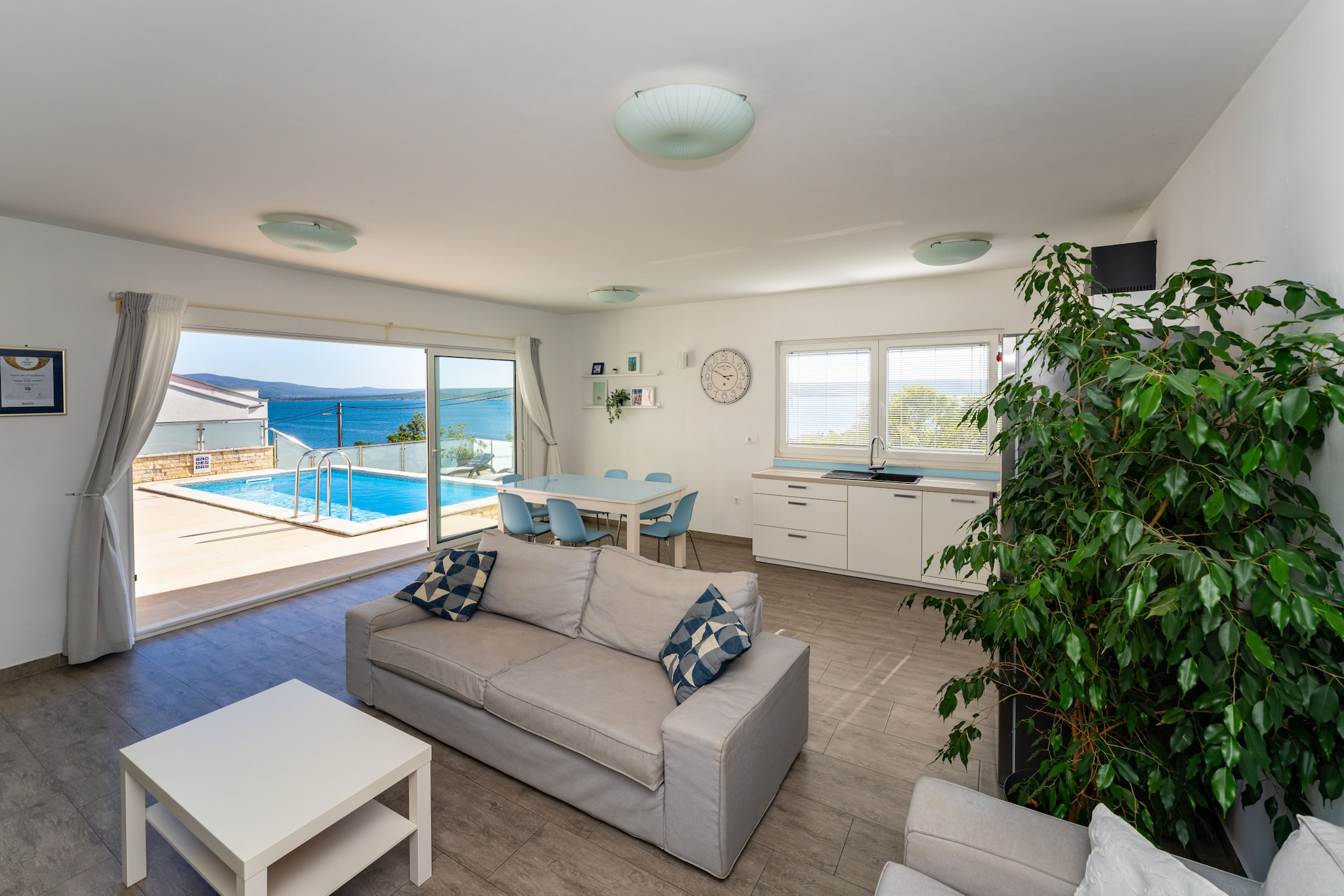 Sea view Villa Anpero-Wohnzimmer