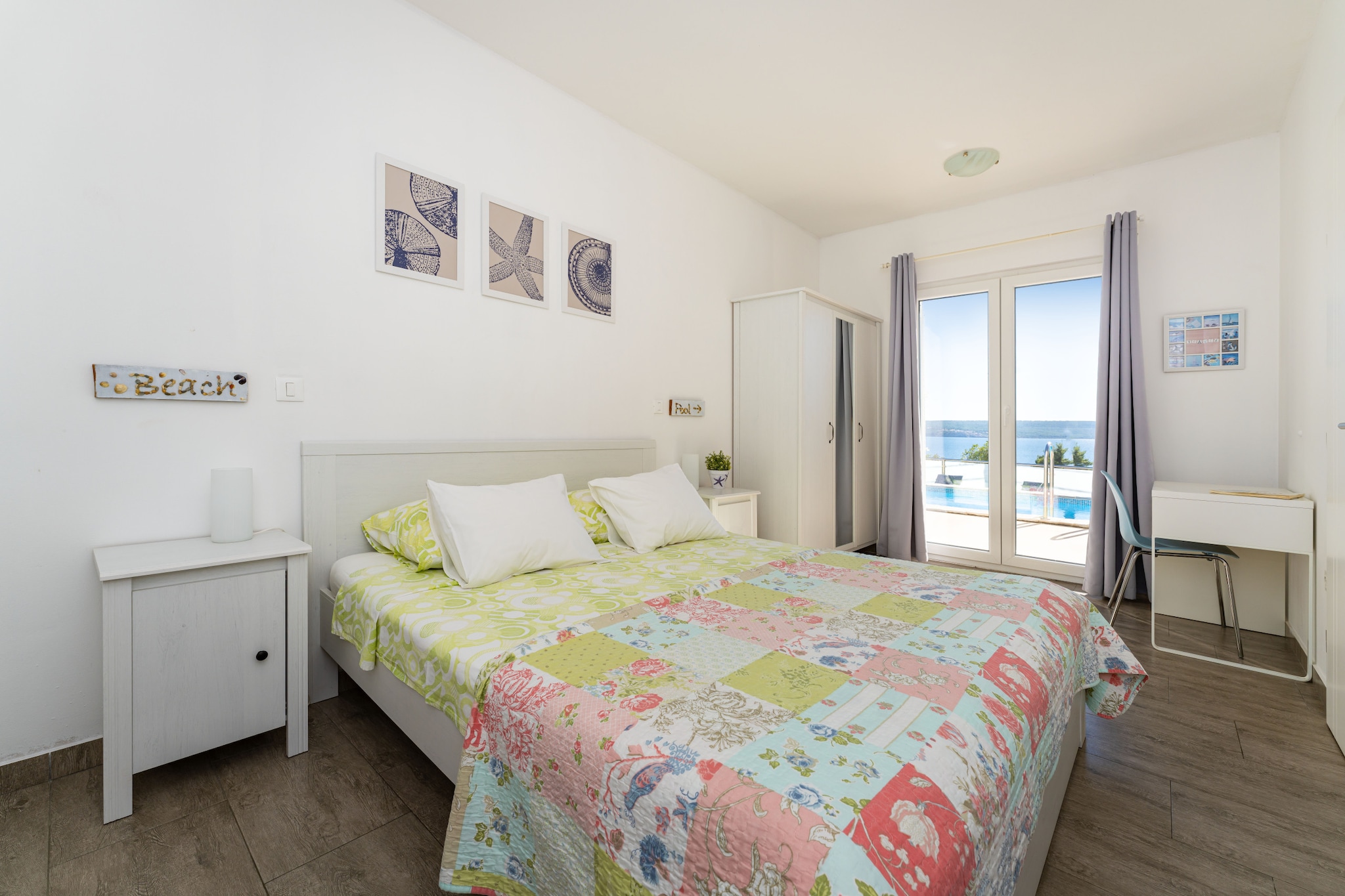 Sea view Villa Anpero-Schlafzimmer