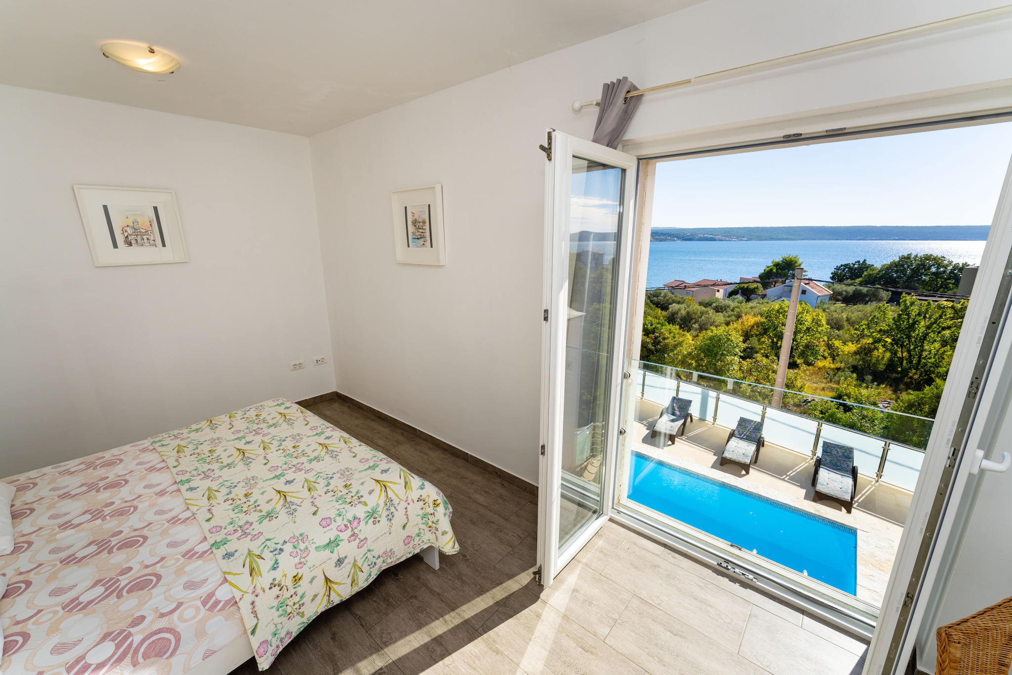 Sea view Villa Anpero-Schlafzimmer