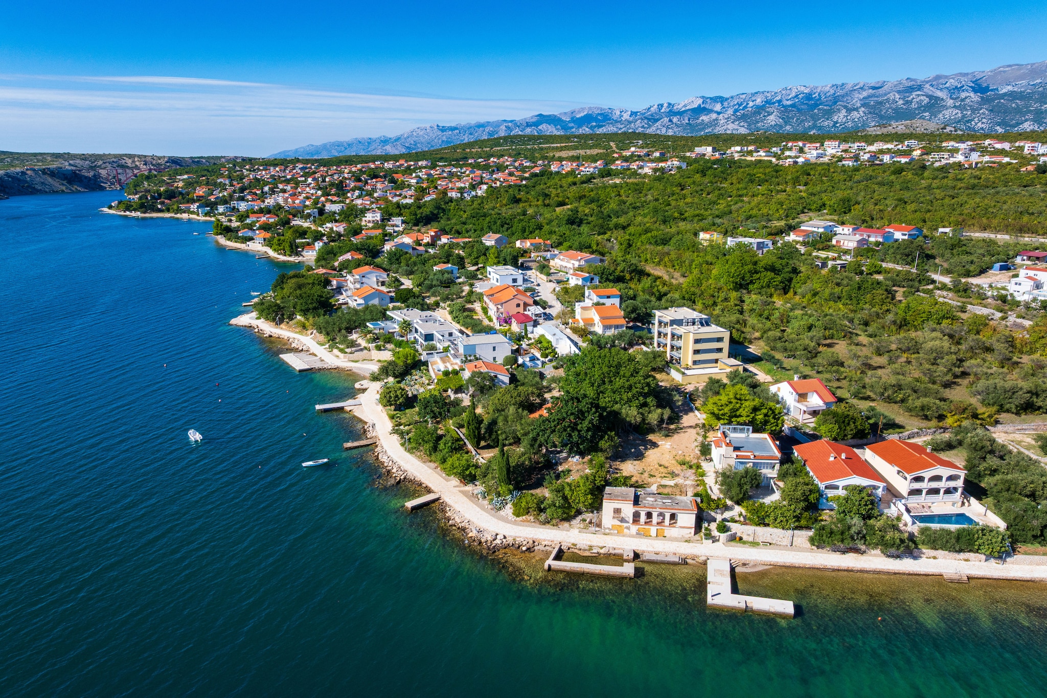 Sea view Villa Anpero-Gebiete Sommer 20 km