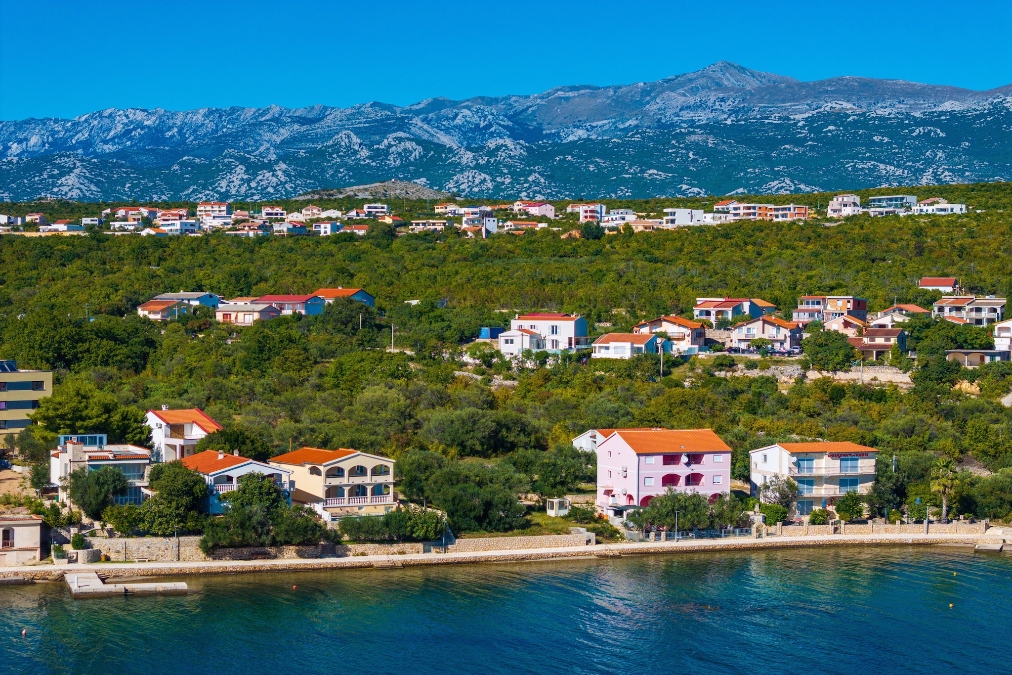 Sea view Villa Anpero-Gebiete Sommer 20 km