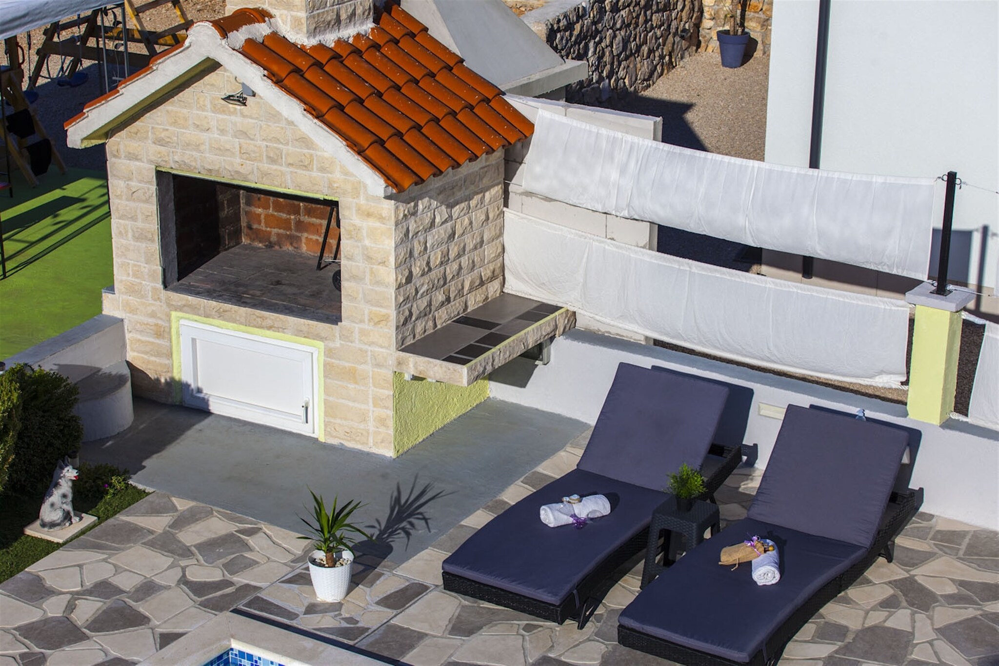 Sea view Villa Brodarica-Ausstattung