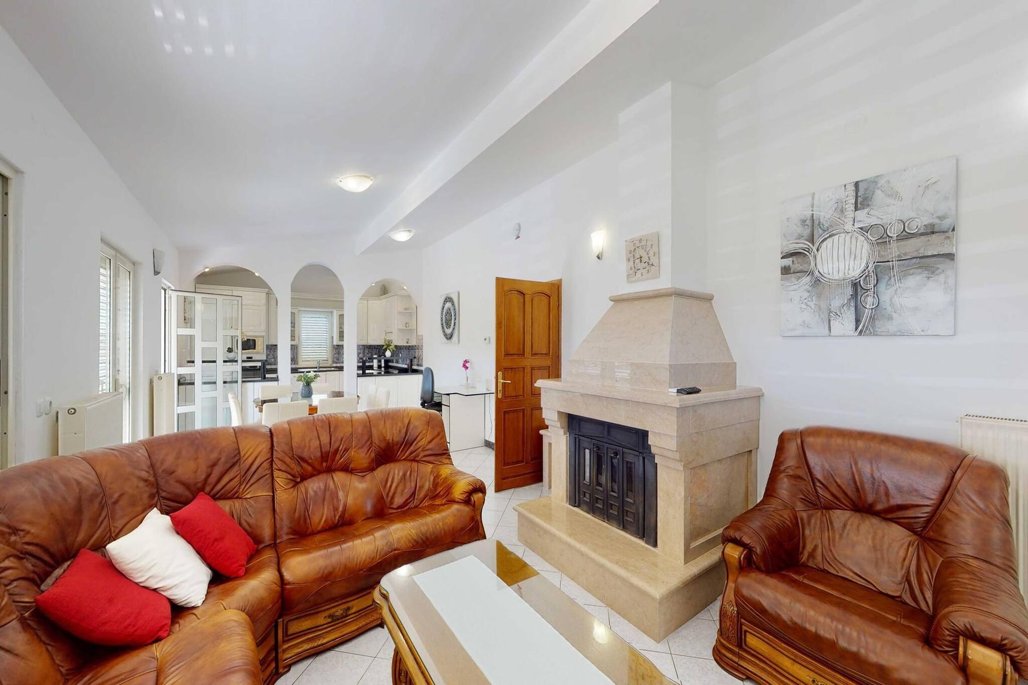 Sport & Spa Villa Neoric-Wohnzimmer