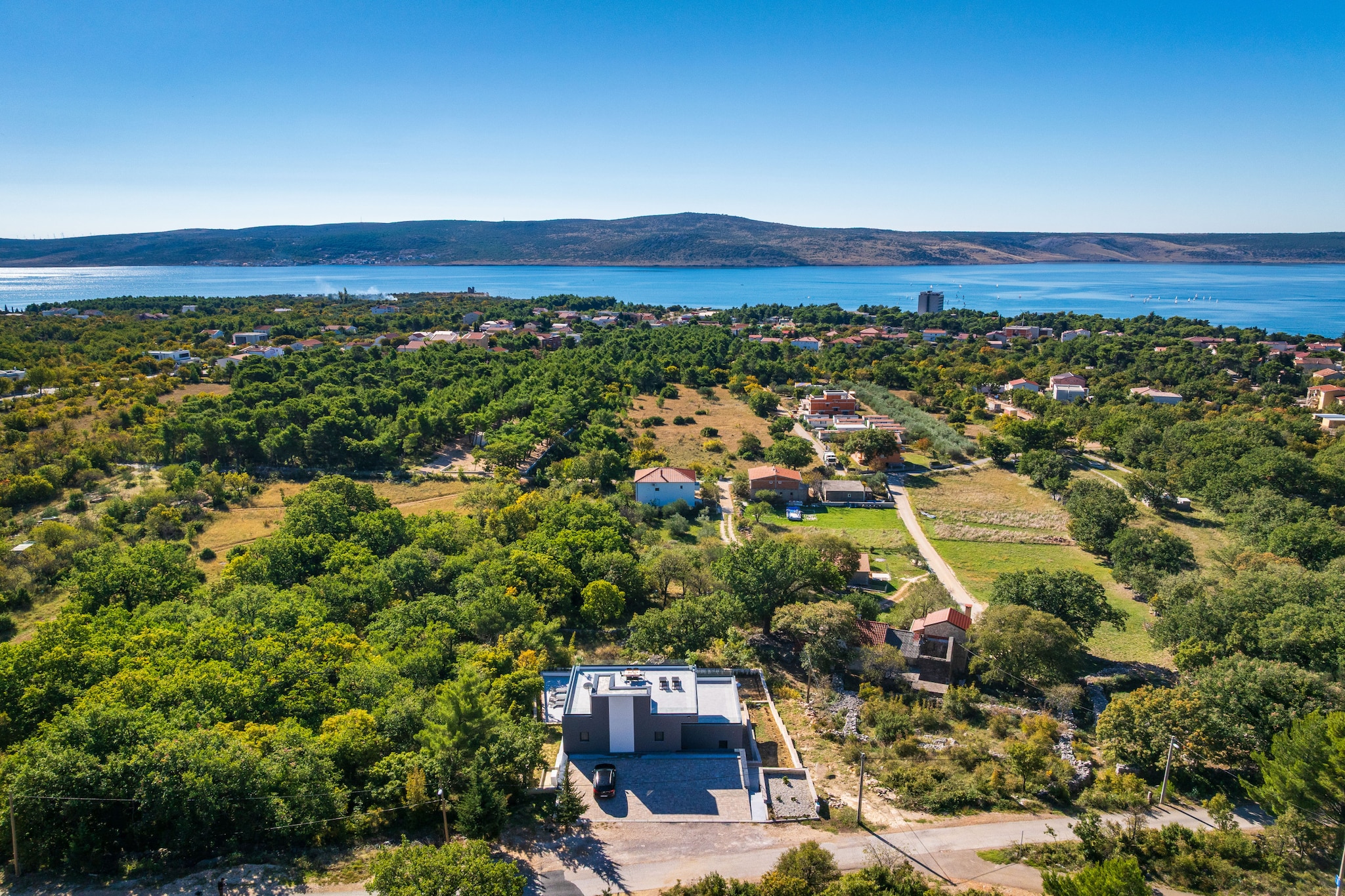 Sea view Villa Senti-Gebieden zomer 1km