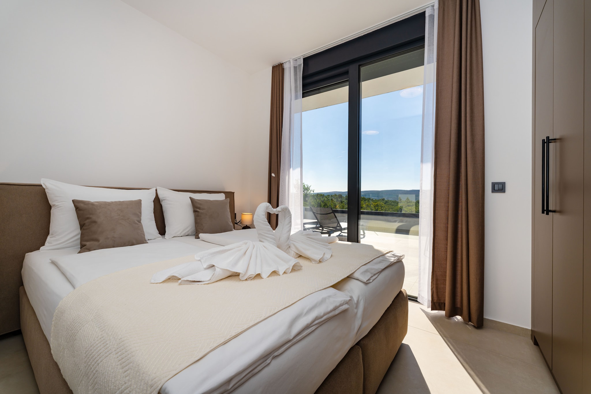 Sea view Villa Senti-Slaapkamer