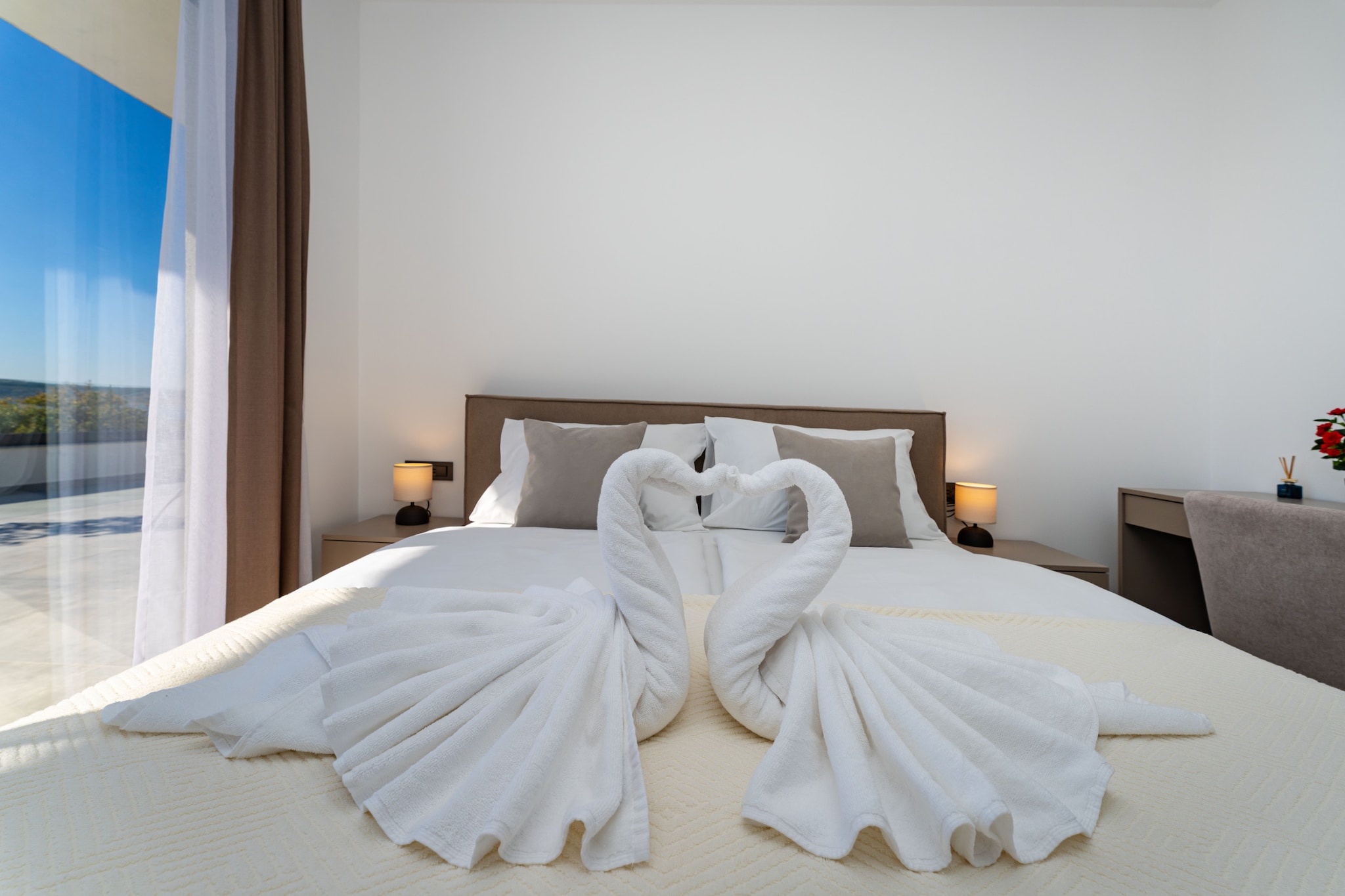 Sea view Villa Senti-Slaapkamer