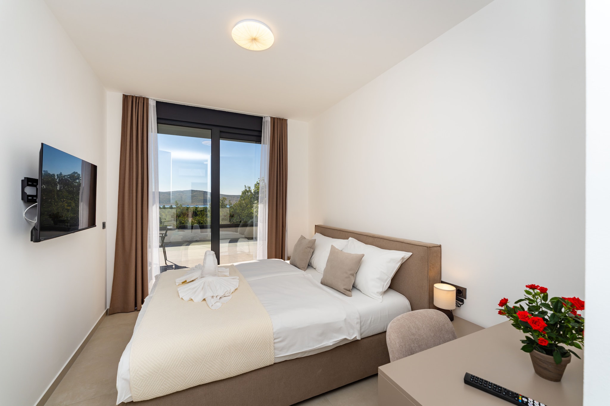 Sea view Villa Senti-Slaapkamer