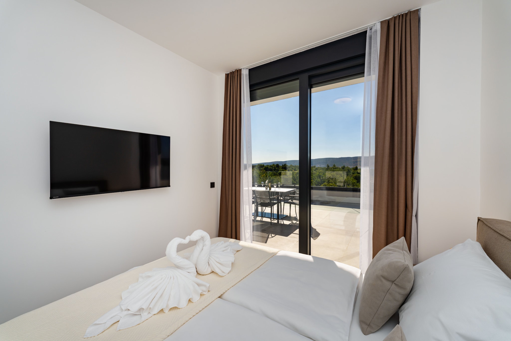 Sea view Villa Senti-Slaapkamer