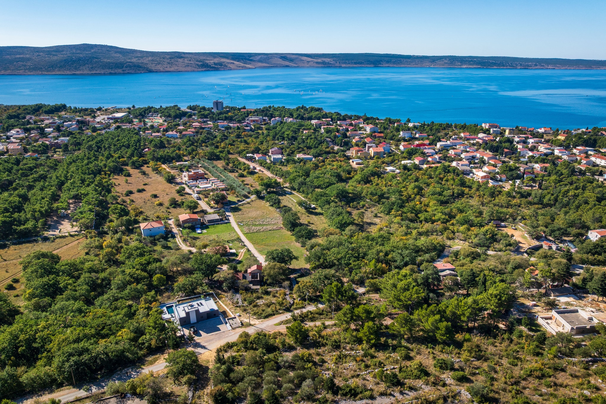 Sea view Villa Senti-Gebieden zomer 1km