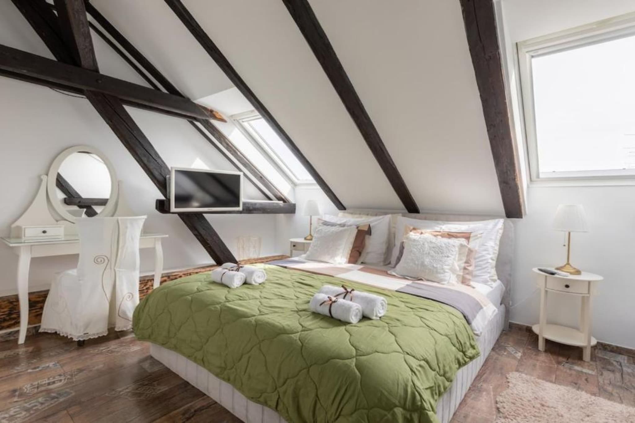 Zagreb Centre Luxury Penthouse, 5th Element - Two Bedroom Penthouse-Chambre