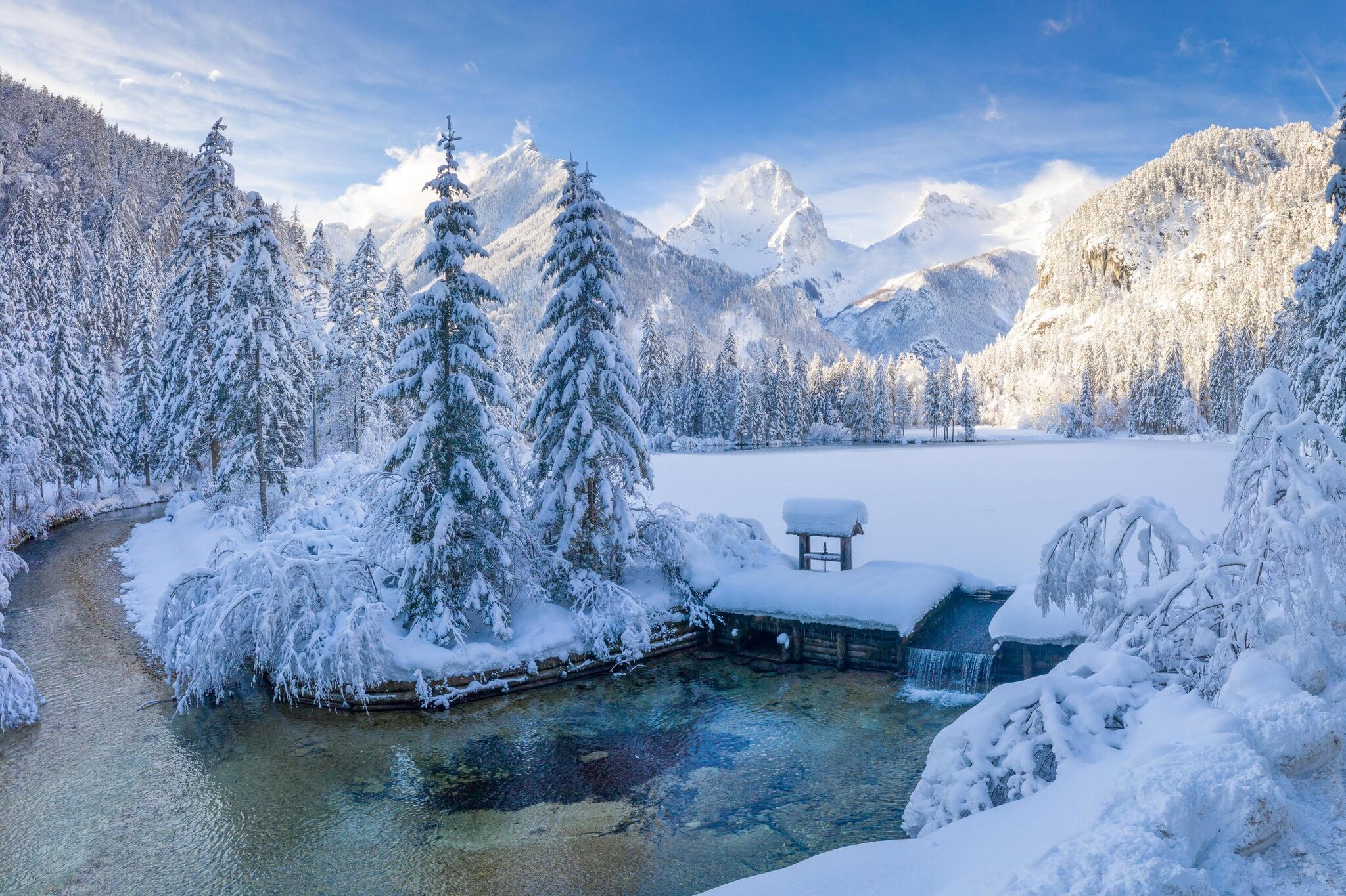 Kreidelucke-Gebied winter 5km