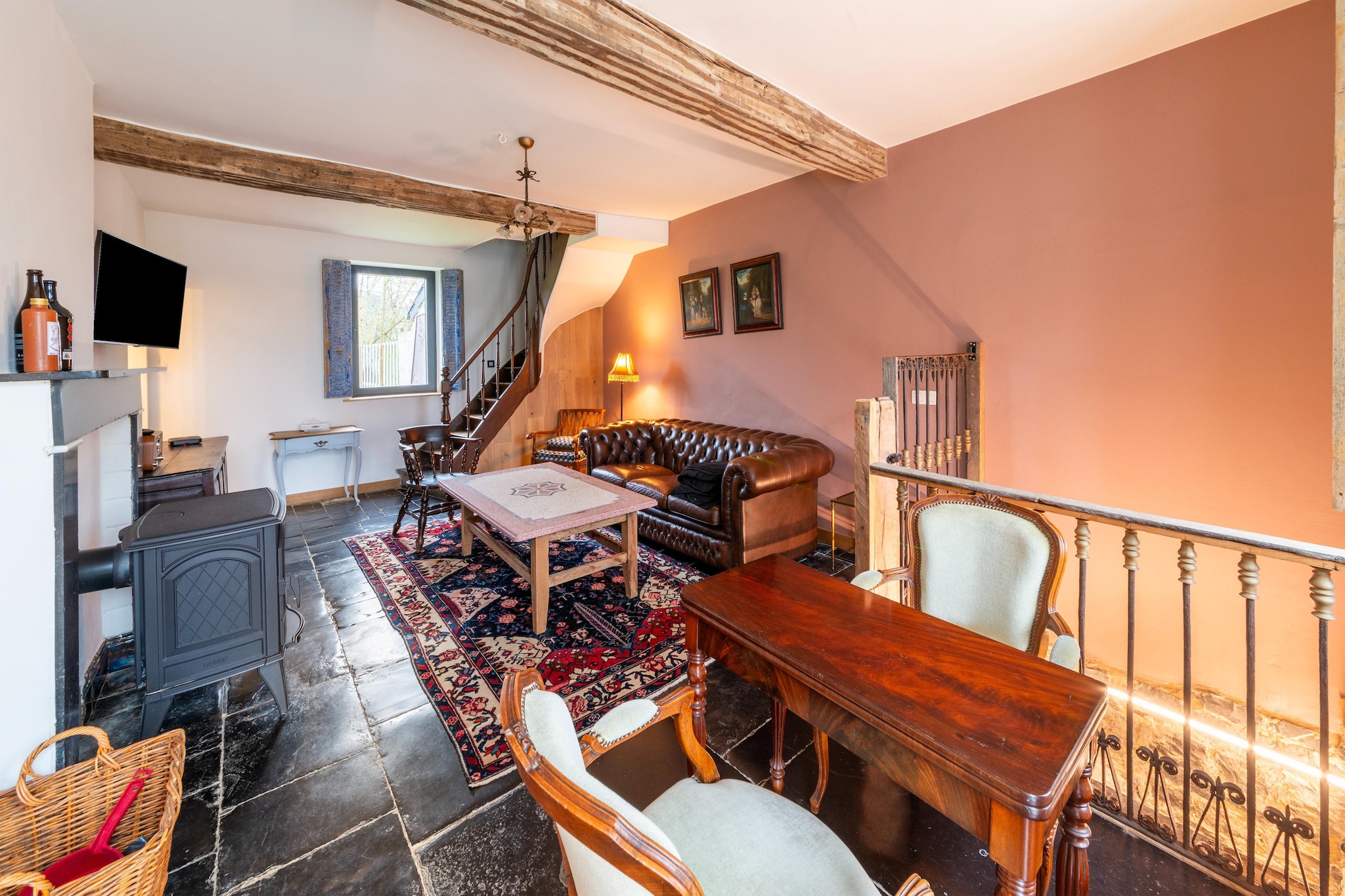 Maison Rose-Woonkamer