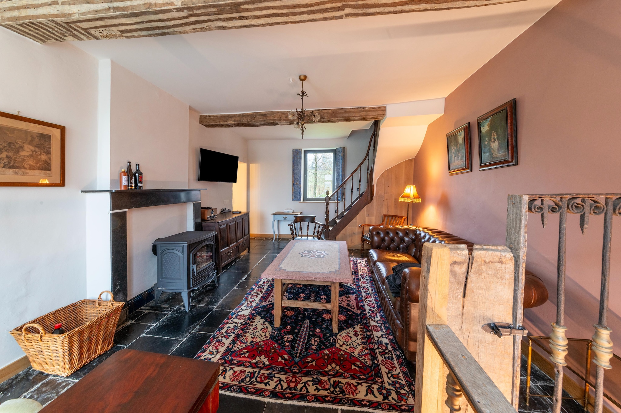 Maison Rose-Woonkamer