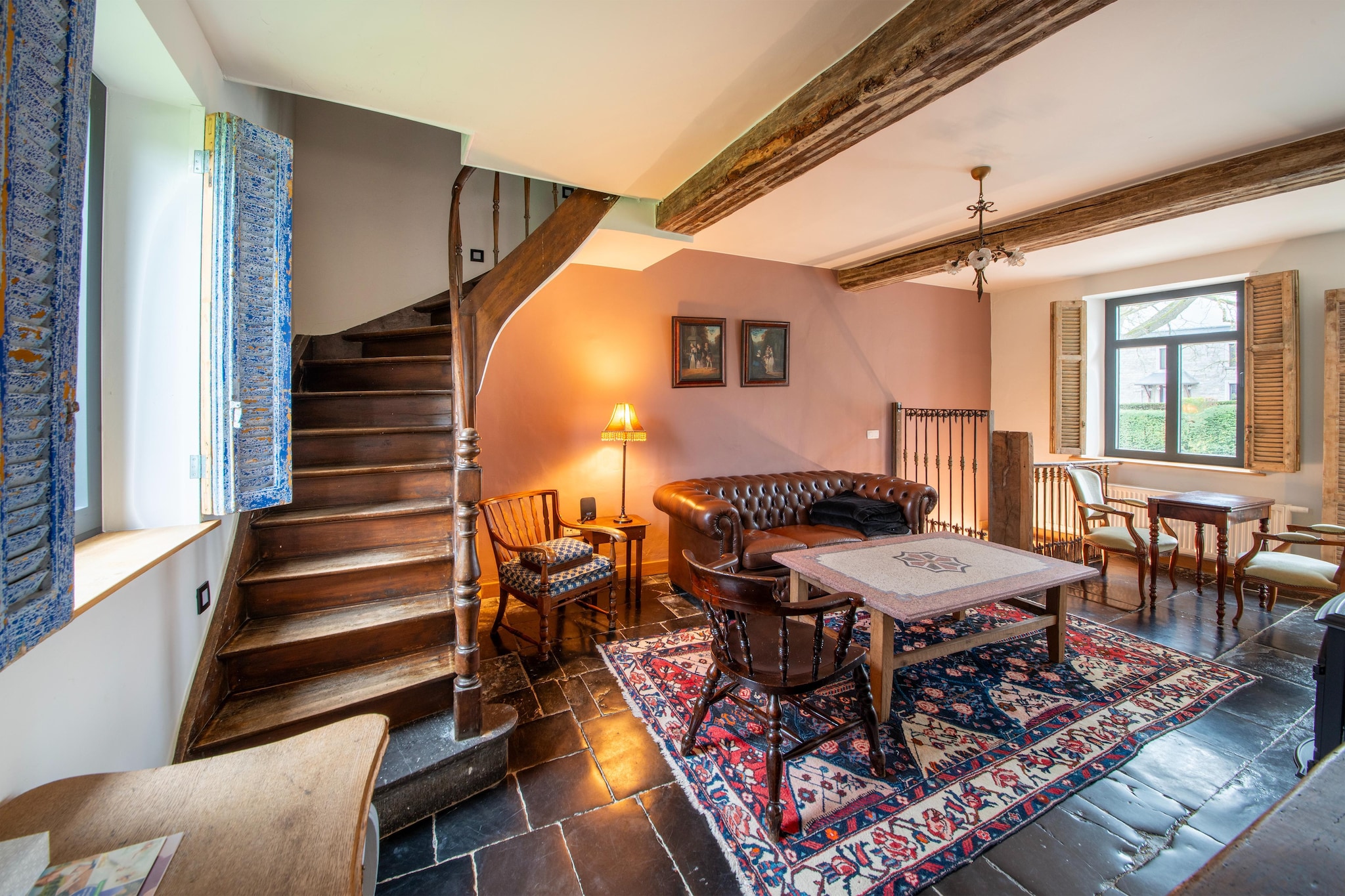 Maison Rose-Woonkamer