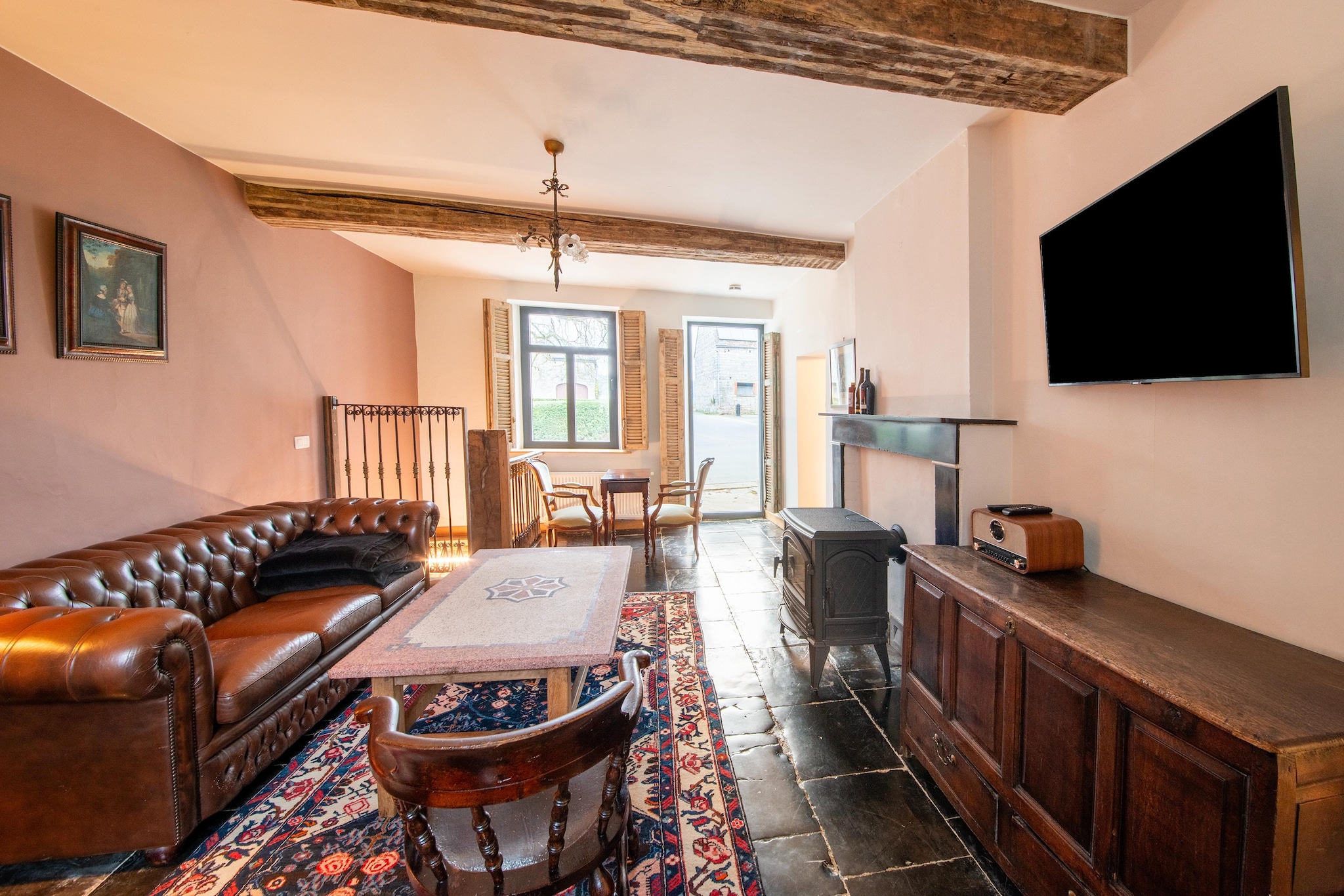 Maison Rose-Woonkamer