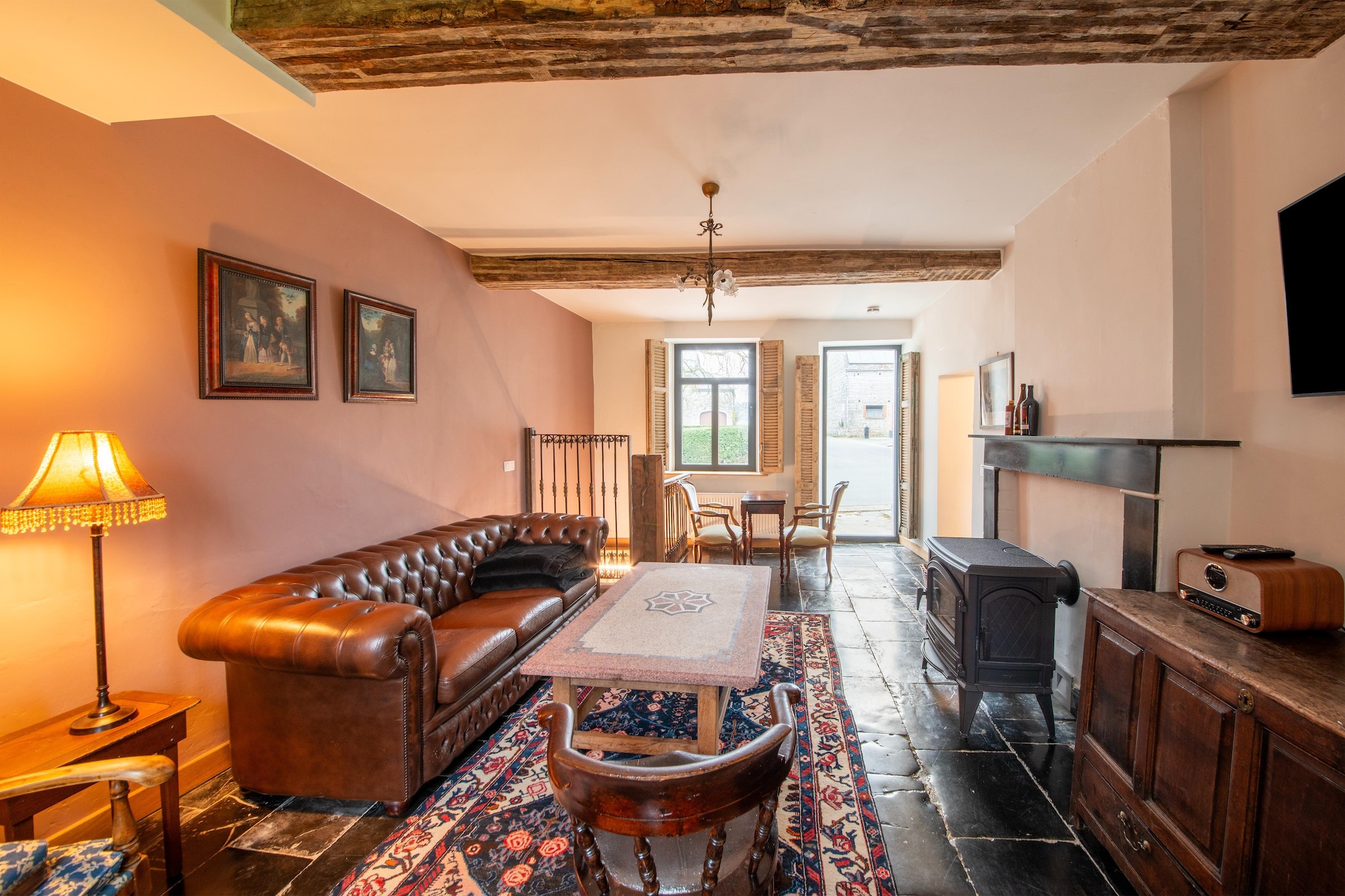 Maison Rose-Woonkamer