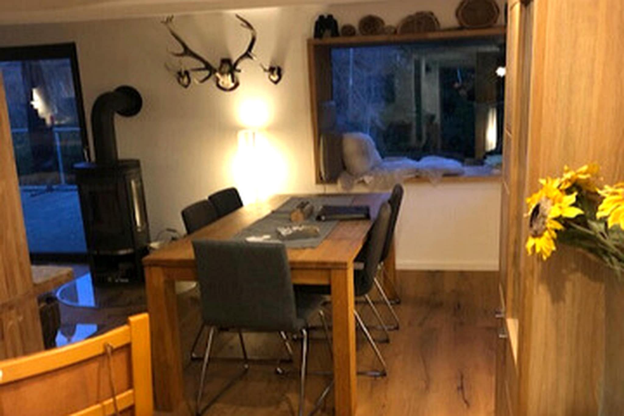 Modernes FERIENHAUS ALLRODE mit Wellness - Woonkamer