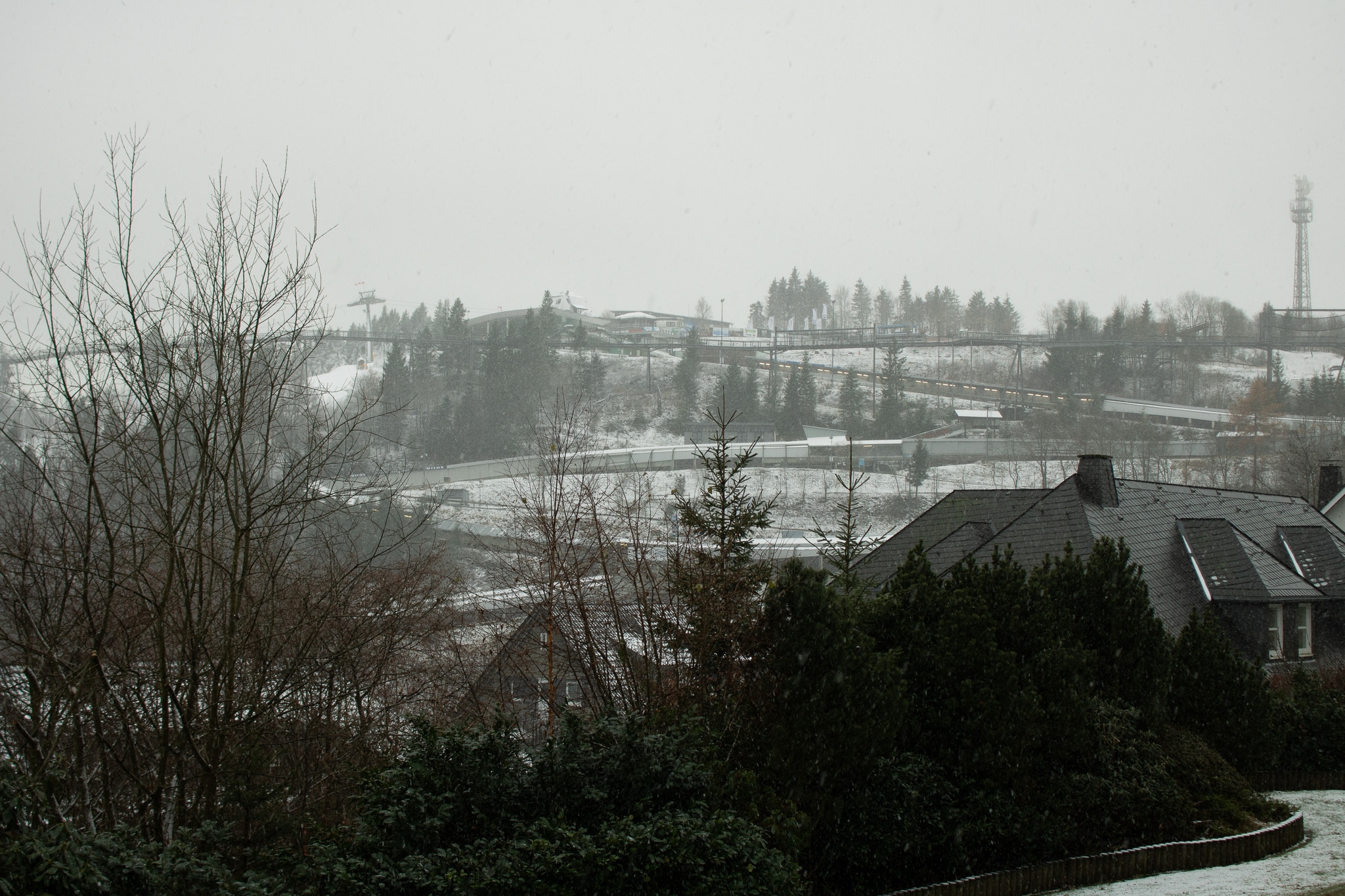 Apartment - Kiefernweg 14-M | Winterberg - Uitzicht winter