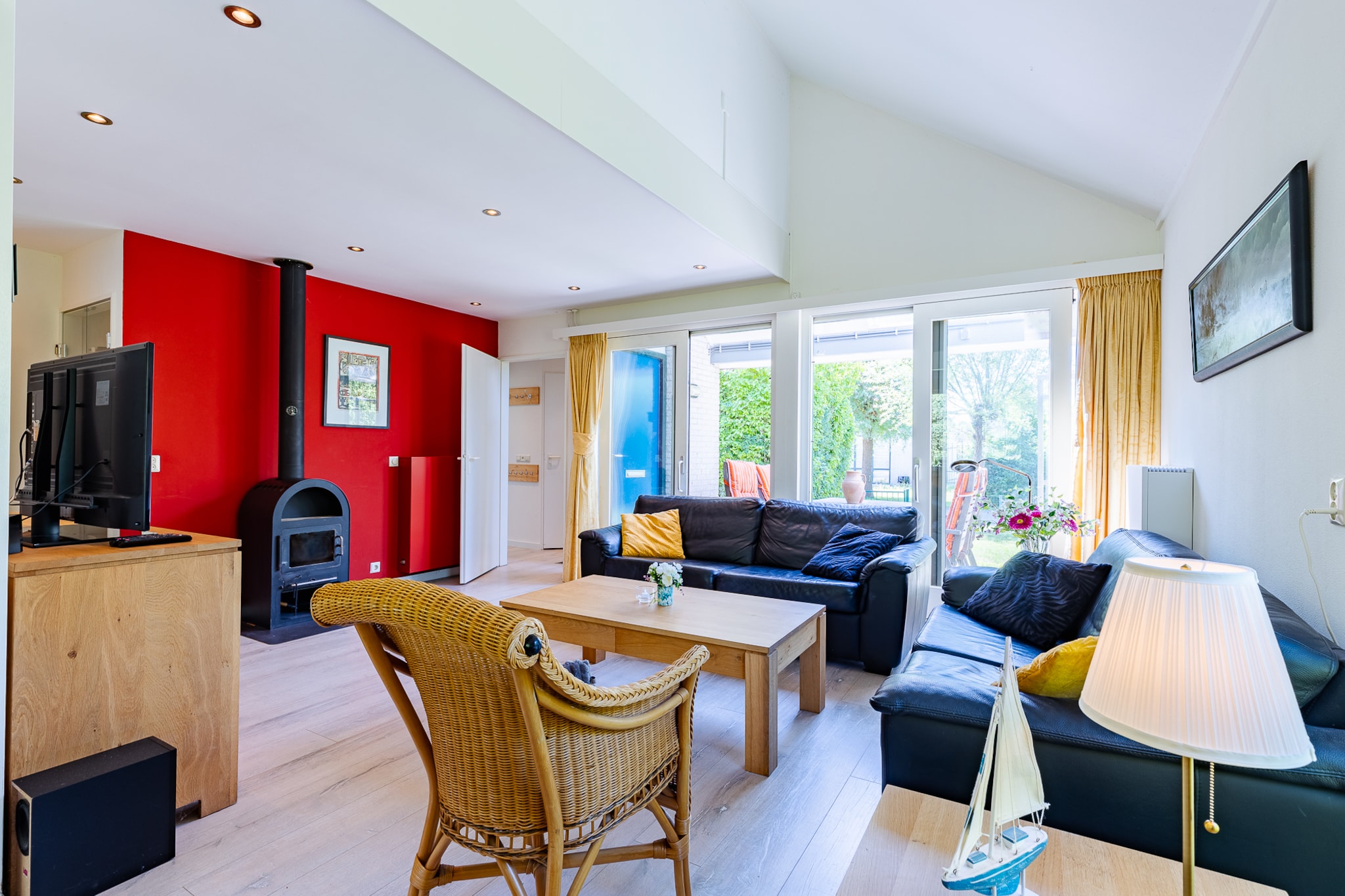 Vakantiewoning - Westduin 6 I Vlissingen 'Zilt en zand'-Woonkamer