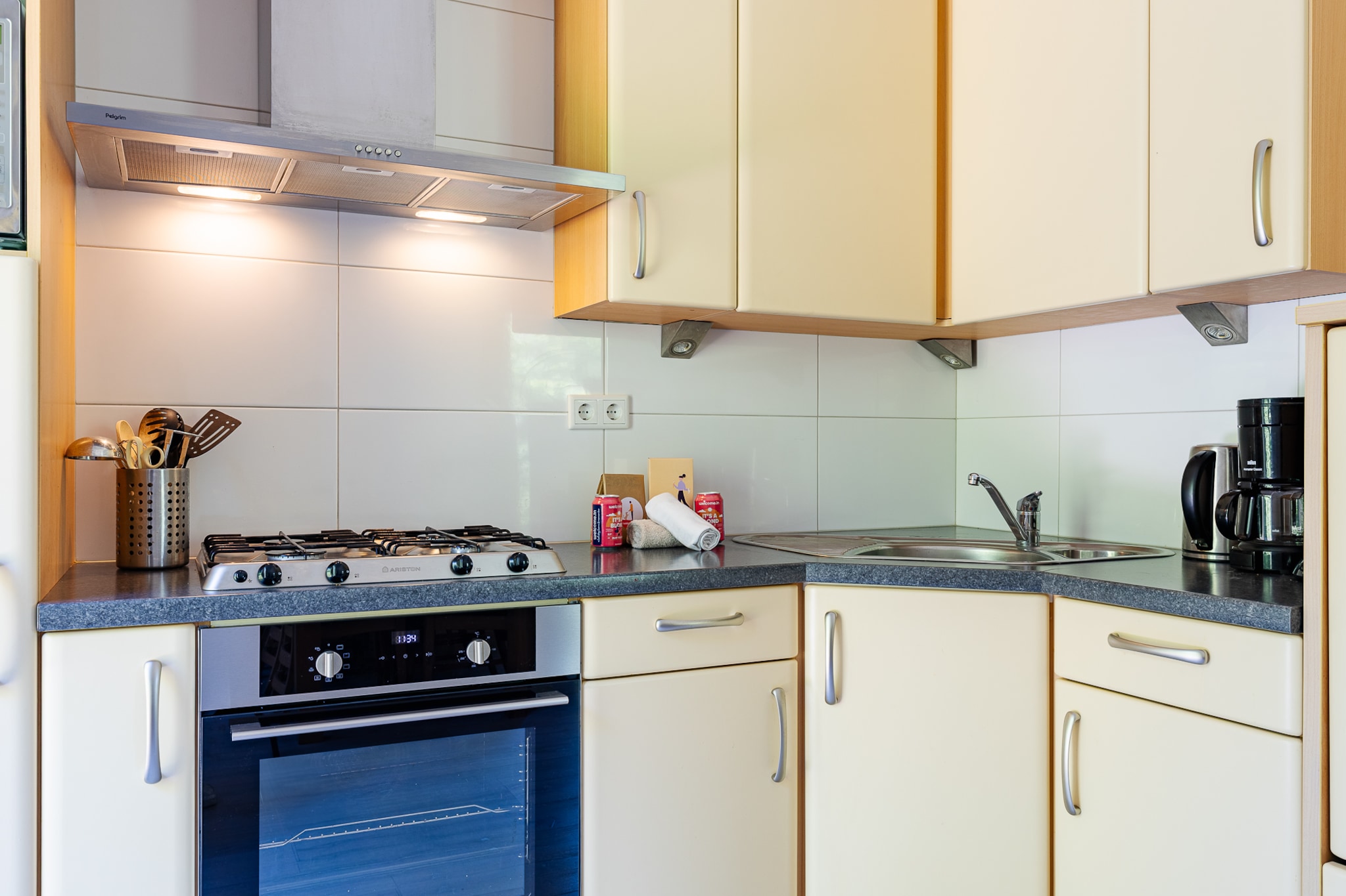 Vakantiewoning - Westduin 6 I Vlissingen 'Zilt en zand'-Keuken