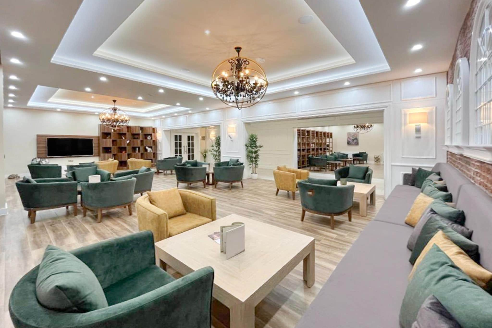 Schwarzbachtal - Double room Forest view without balcony-Wohnzimmer